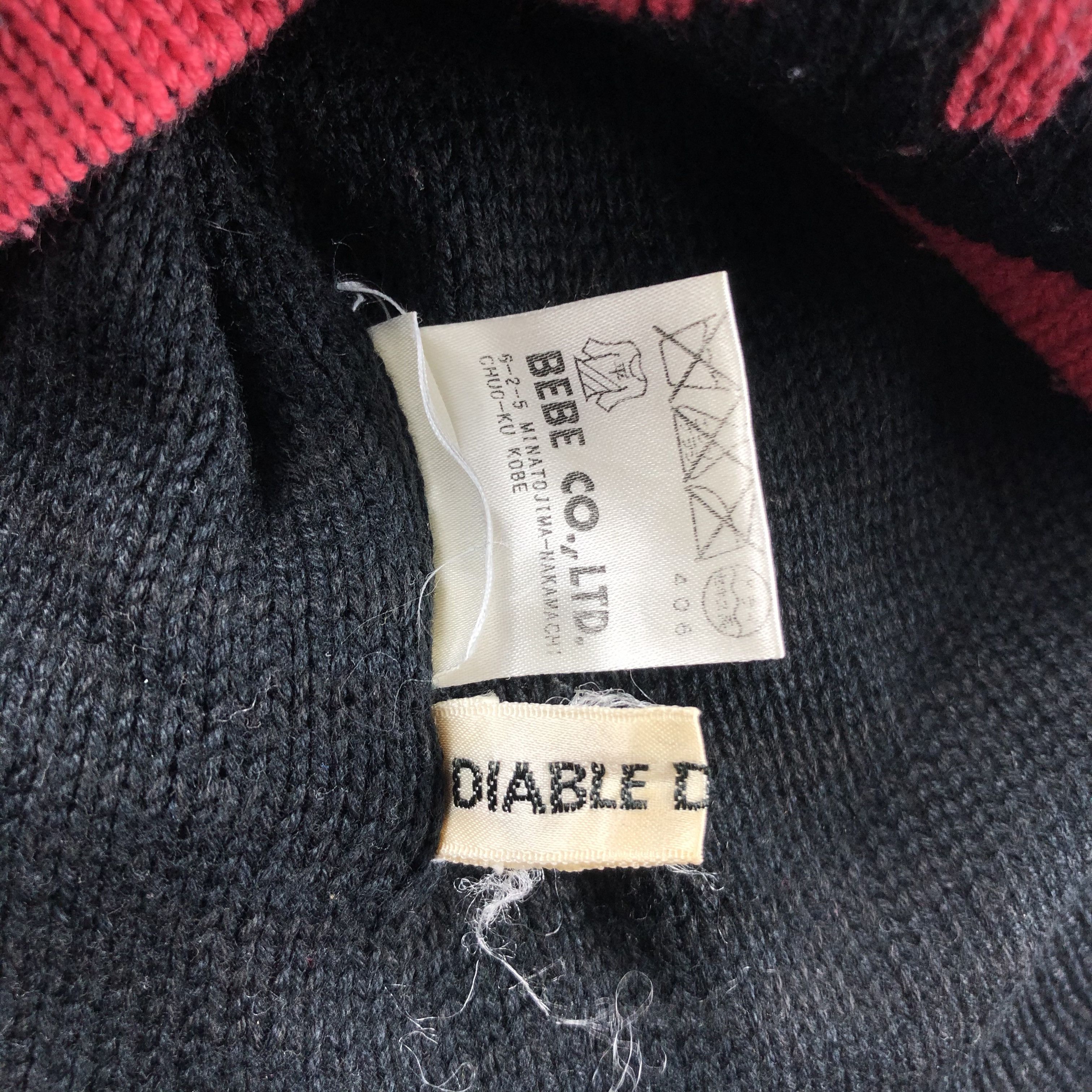 Other × Vintage Womens Diable De Nubile Beanie Snow Hat Snow Cap -D737 Size ONE SIZE - 6 Thumbnail