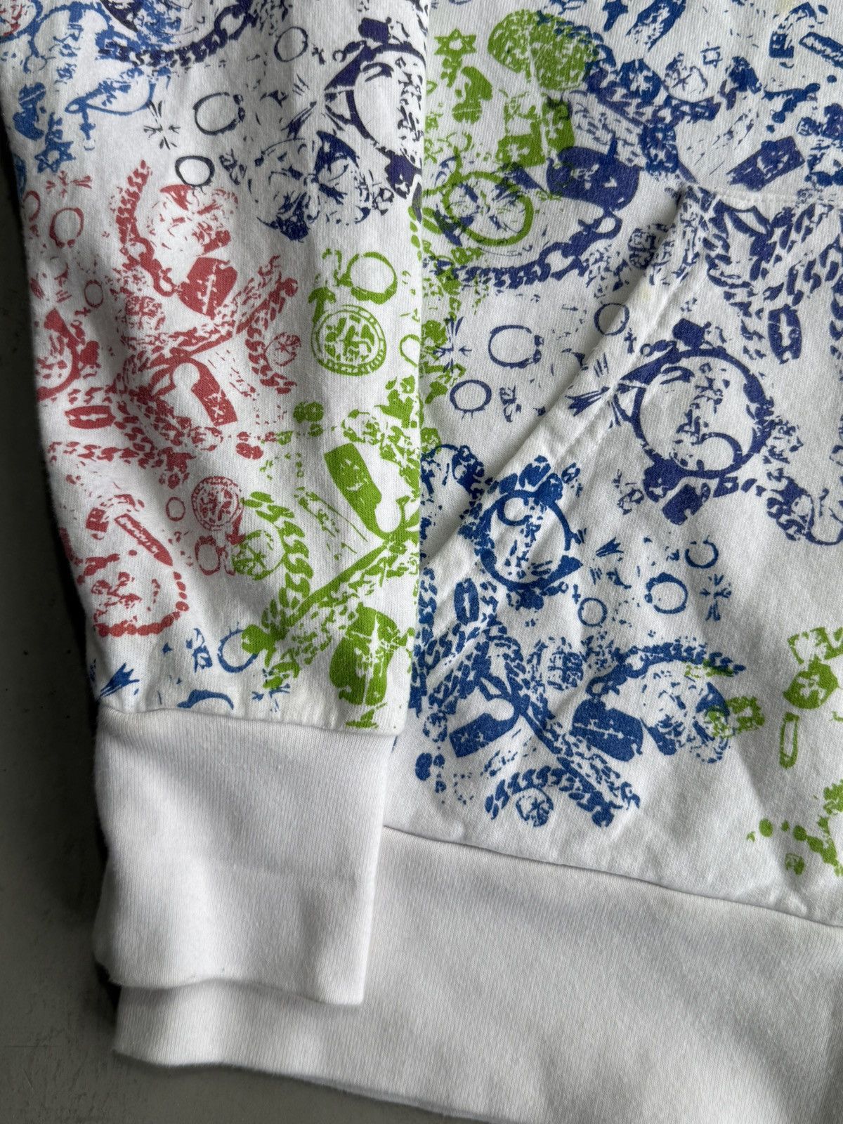 Chrome Hearts Rare 2000s - All Over Print Zip Hoodie Size US M / EU 48-50 / 2 - 6 Thumbnail