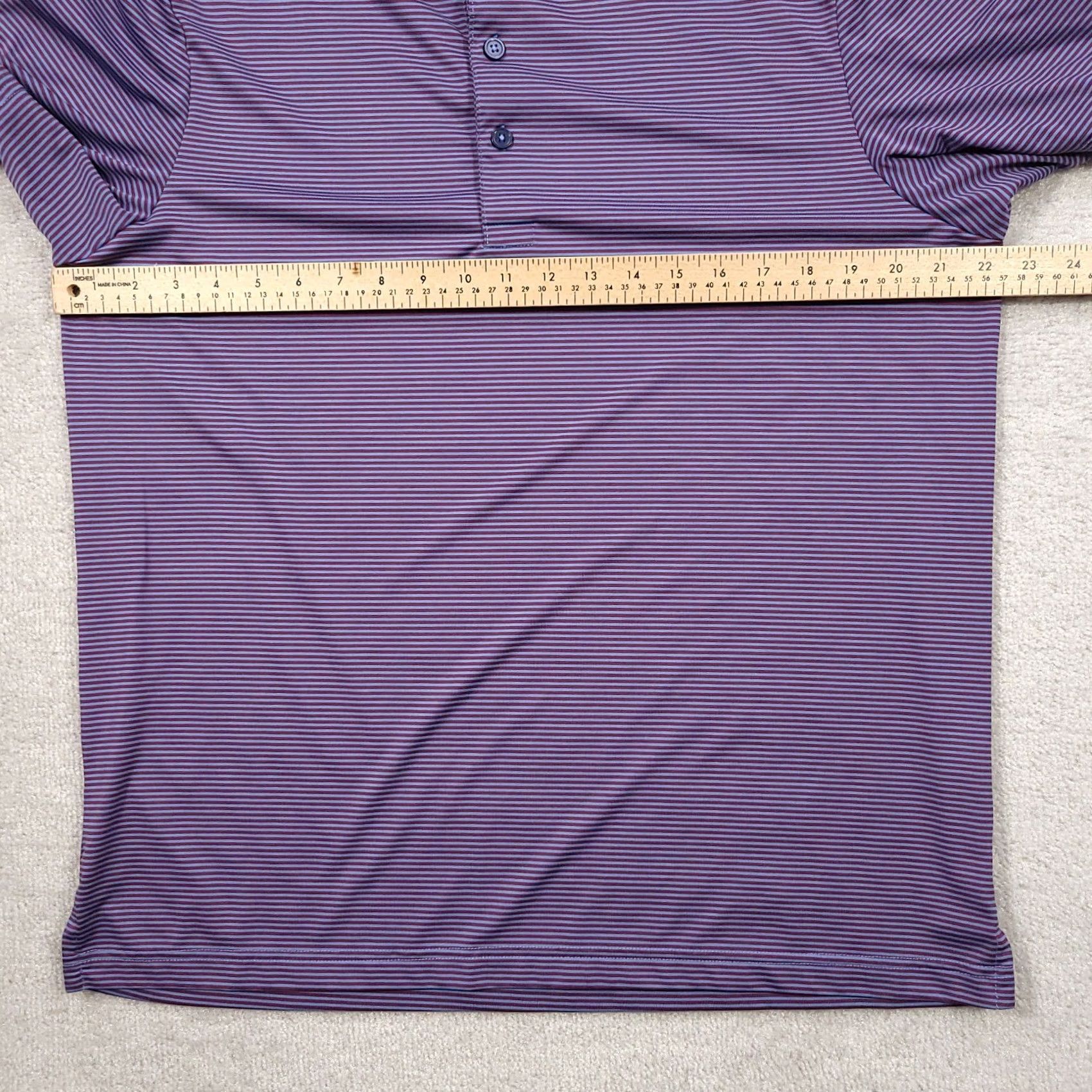 Vintage Kirkland Signature Polo Shirt Mens Large Performance Golf Short Sleeve Purple Size US L / EU 52-54 / 3 - 4 Thumbnail