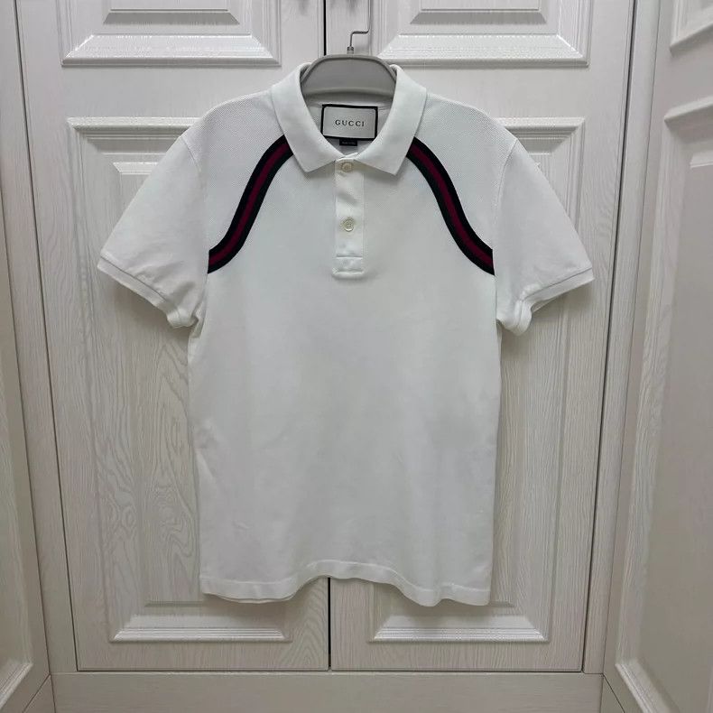 Gucci Gucci Short Sleeve Polo Shirt Size S-dmc Size US S / EU 44-46 / 1 - 1 Thumbnail