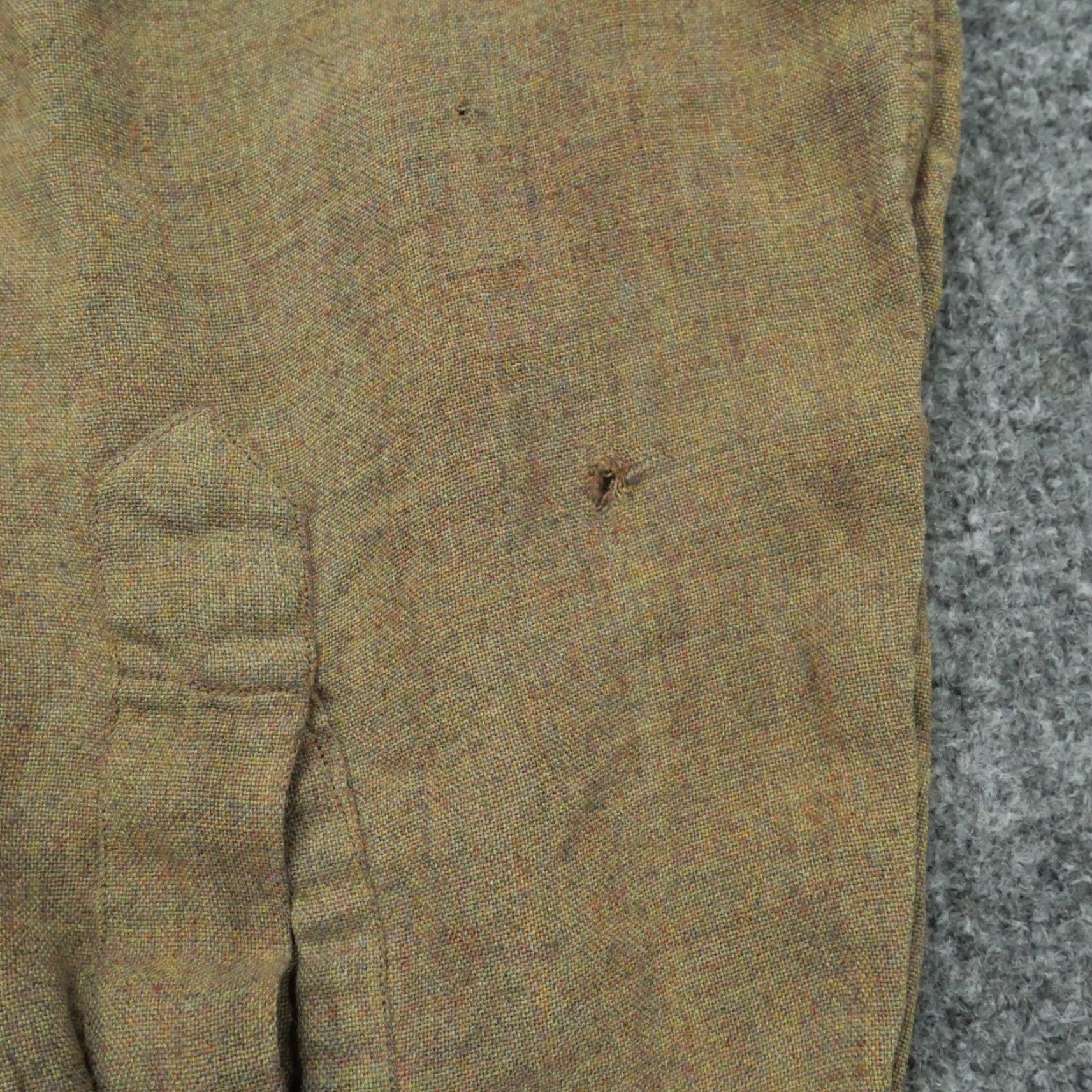 Vintage VINTAGE Harvey LTD Shirt Mens XL Brown Rayon Acrylic Blend Button Up 60s Solid Long Sleeve Collared Classic Button-Up Mens Size US XL / EU 56 / 4 - 3 Thumbnail
