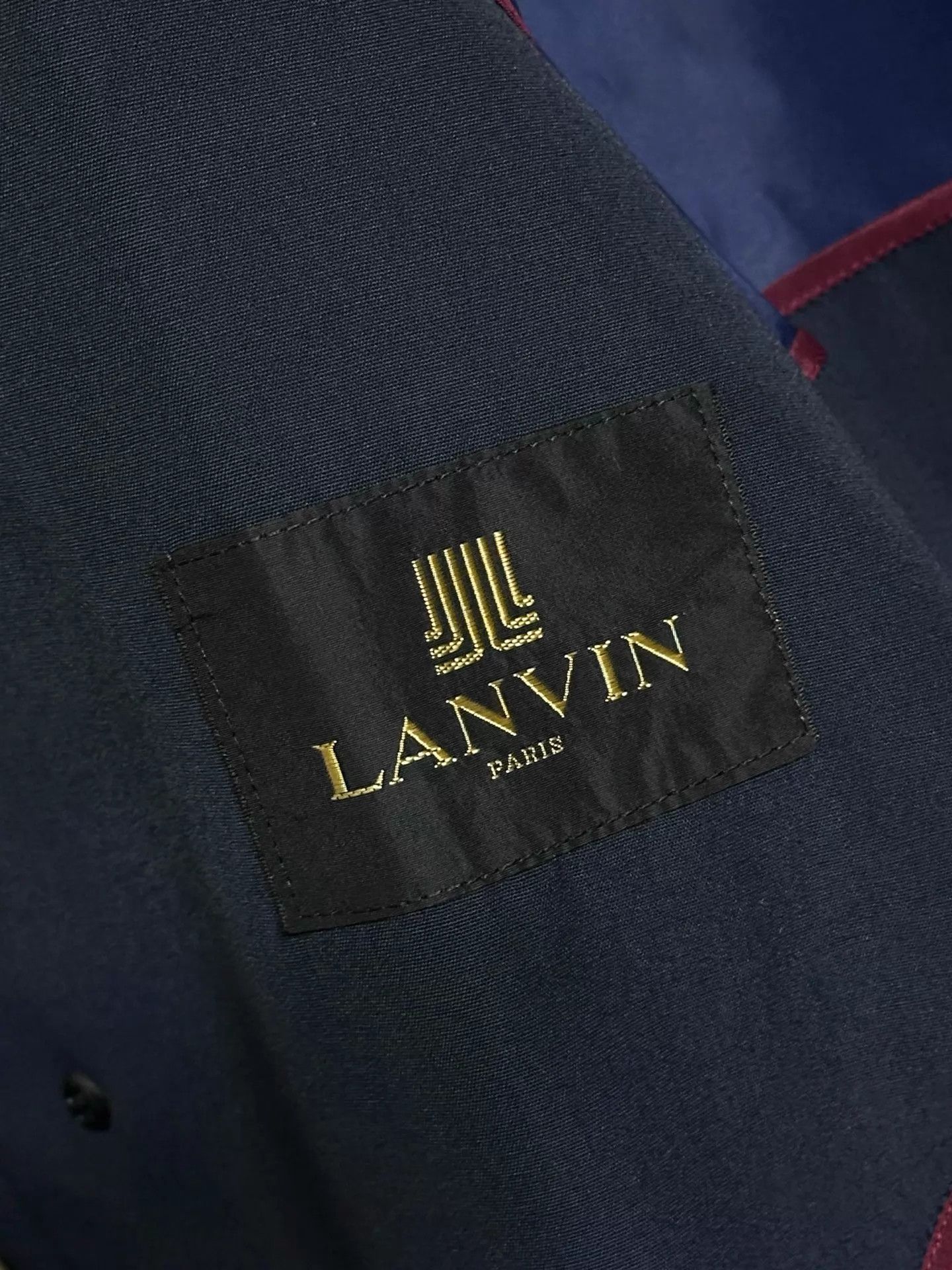 Lanvin Lanvin 90's 45% Wool Trench Coat Size 46 Size US S / EU 44-46 / 1 - 5 Thumbnail