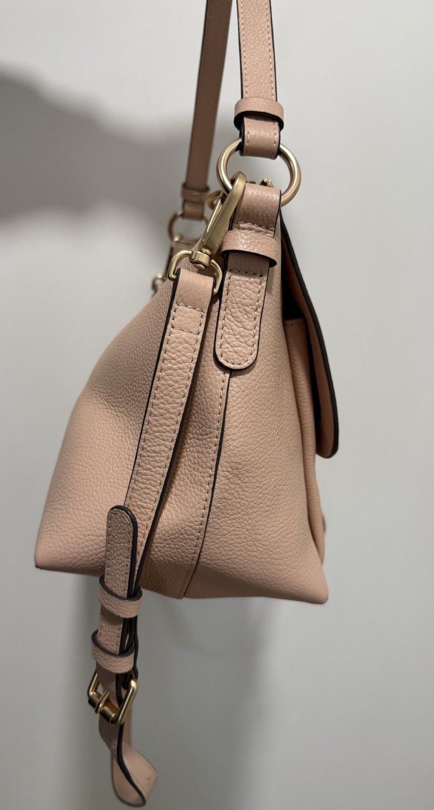 See by Chloe DDP See By Chloe Joan Leather crossbody suede bag peach Size ONE SIZE - 9 Thumbnail
