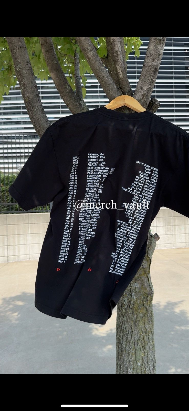 Playboi Carti PBC AHTD Tour Tee Size US M / EU 48-50 / 2 - 5 Thumbnail
