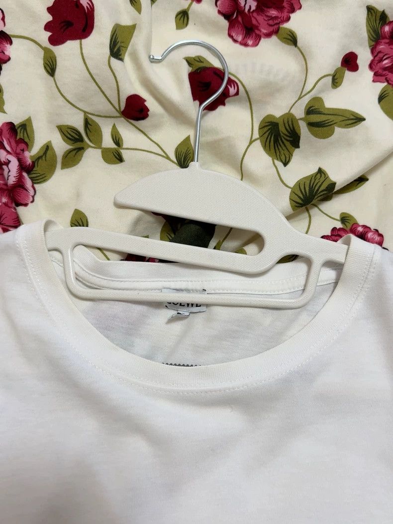 Loewe Loewe Short sleeve round neck T-shirt white Size S / US 4 / IT 40 - 5 Thumbnail