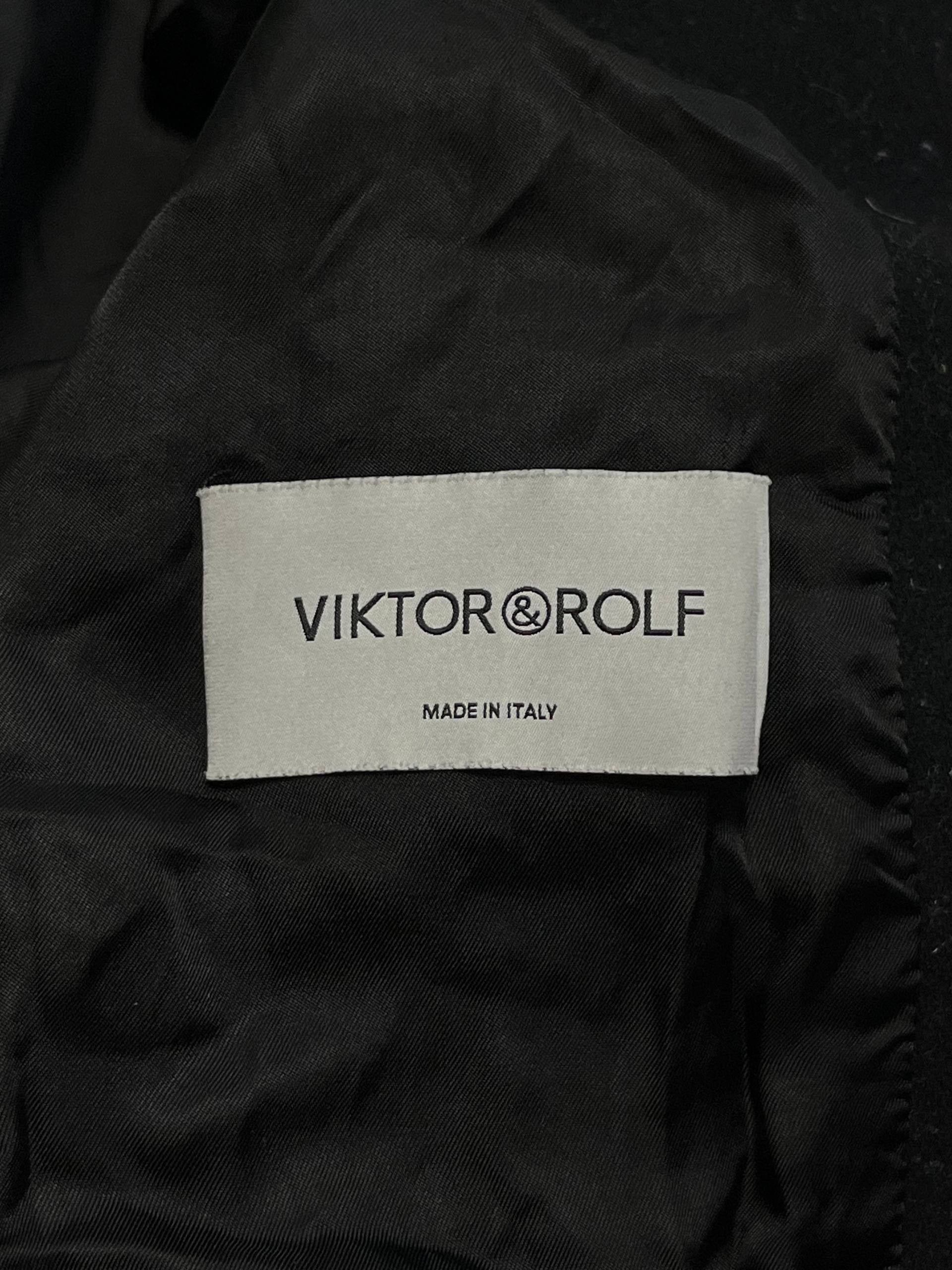 Viktor & Rolf Rare Viktor & Rolf Oversized Short Sleeve Wool Coat Jacket Size M / US 6-8 / IT 42-44 - 13 Thumbnail