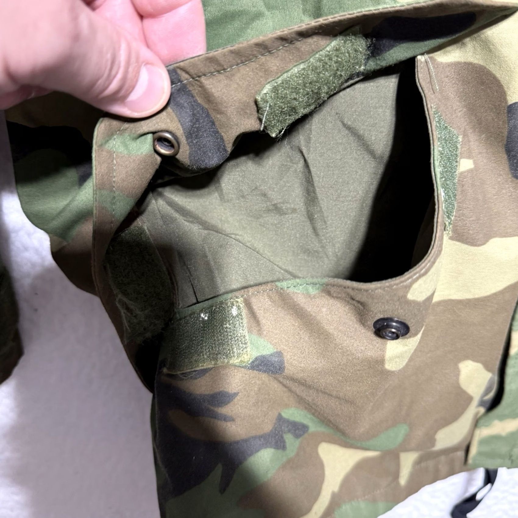 Vintage VINTAGE US Army Parka Jacket Men Hooded Camouflage Green Long Regular Size M Fall Winter Casual Size US M / EU 48-50 / 2 - 5 Thumbnail