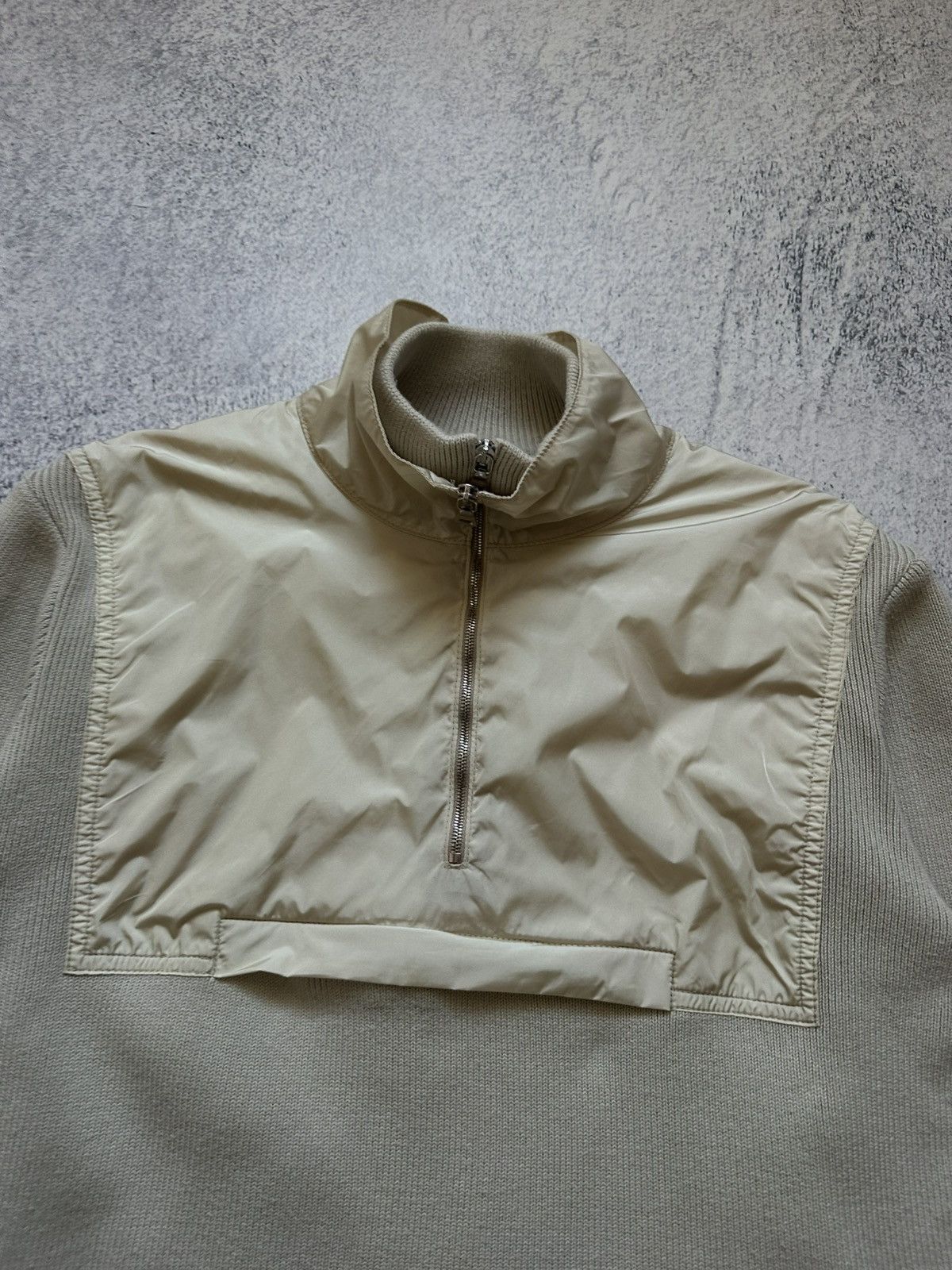 Prada Archive F/W 99 Prada Sport 1/4 Double Zip Red Tab Sweater Size US M / EU 48-50 / 2 - 8 Thumbnail