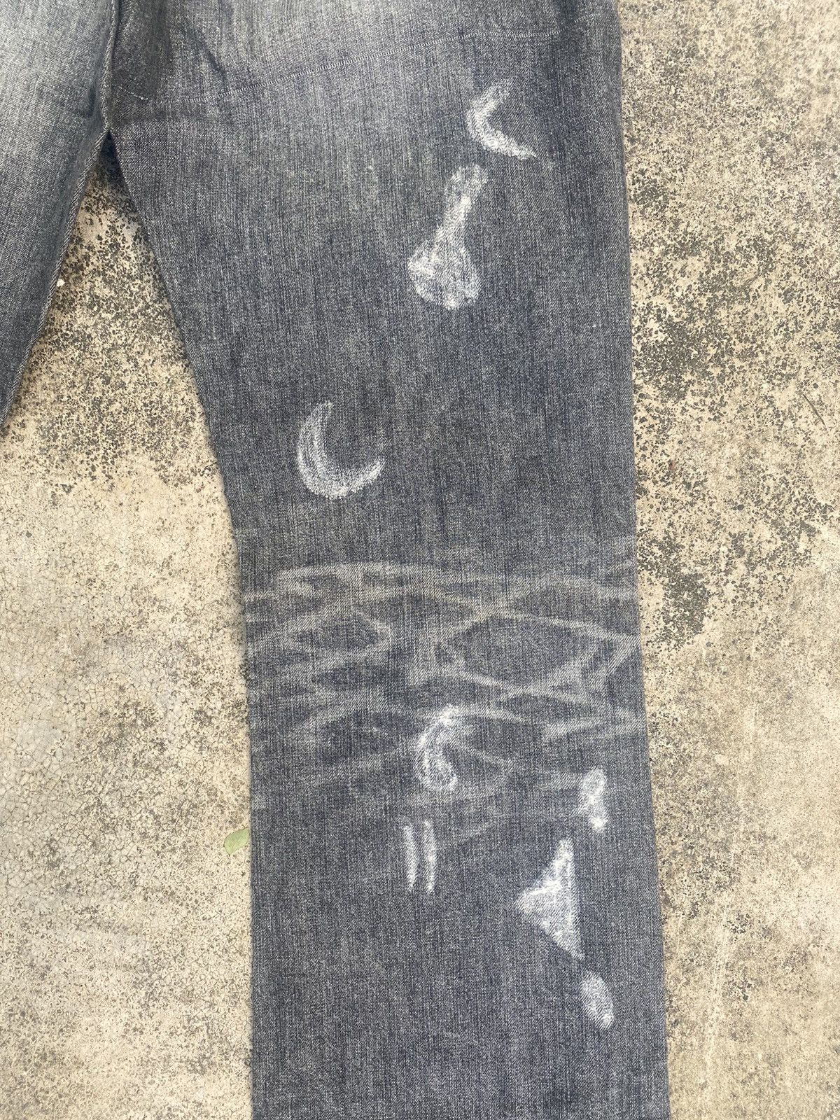 Japanese Brand × Le Grande Bleu (L.G.B.) Flare Jeans MkHomme Distressed Bootcut Size US 30 / EU 46 - 18 Thumbnail