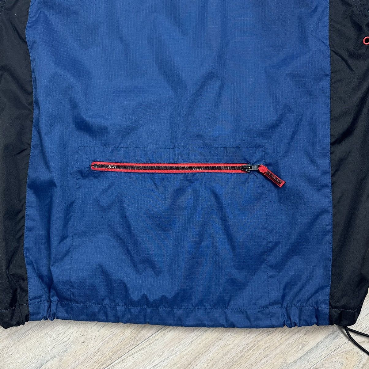 Fox Racing Vintage 90s FOX Racing Polyester 1/4 Zip Light Jacket Size US L / EU 52-54 / 3 - 12 Thumbnail