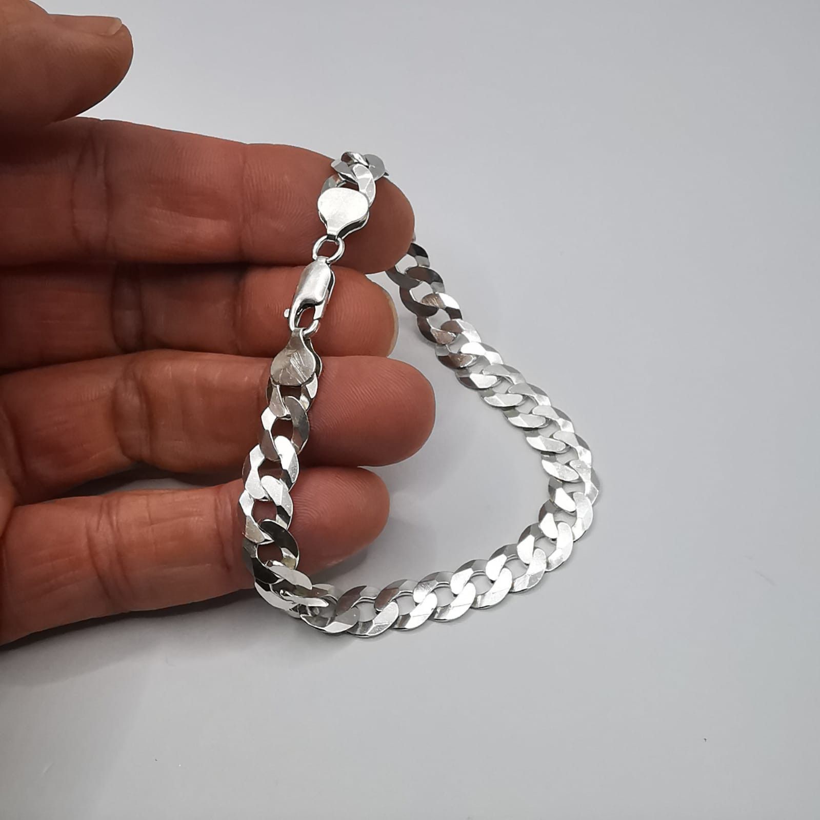 Sterling Silver Vintage Bracelet Jewelry,925 Sterling Silver 14,31g Size ONE SIZE - 7 Thumbnail