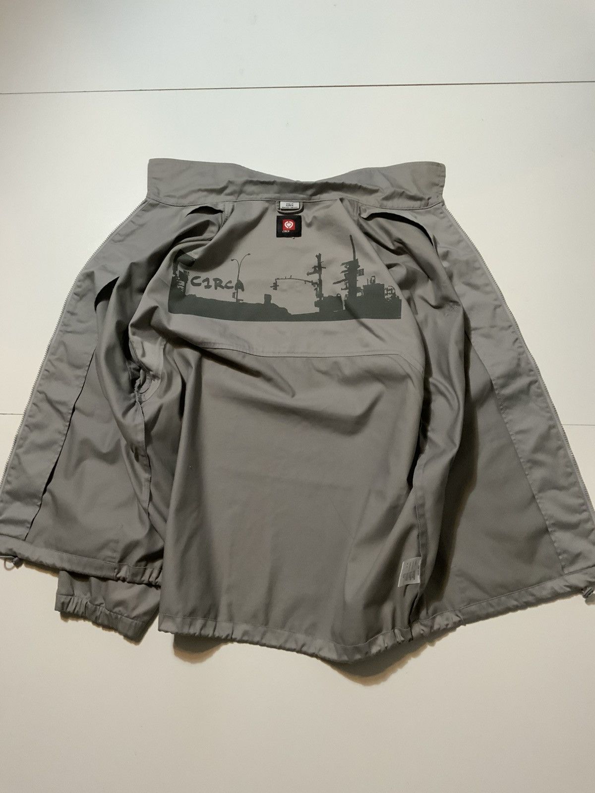 C1RCA × Vintage Y2K Circa Skateboarding Elbow Patch Zip Mechanic Work Jacket Size US L / EU 52-54 / 3 - 7 Thumbnail