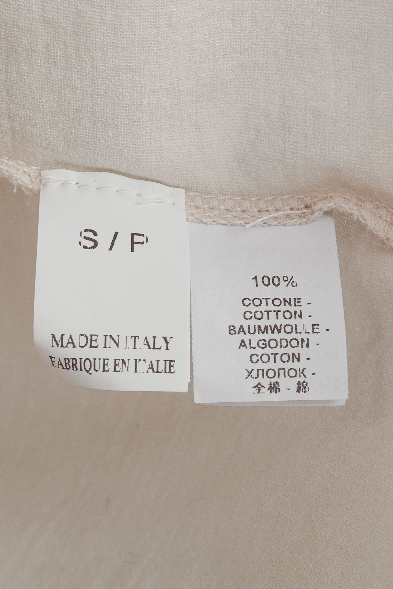 Brunello Cucinelli Brunello Cucinelli Embossed-Stripe Drawstring Hem T-Shirt Size S / US 4 / IT 40 - 9 Thumbnail