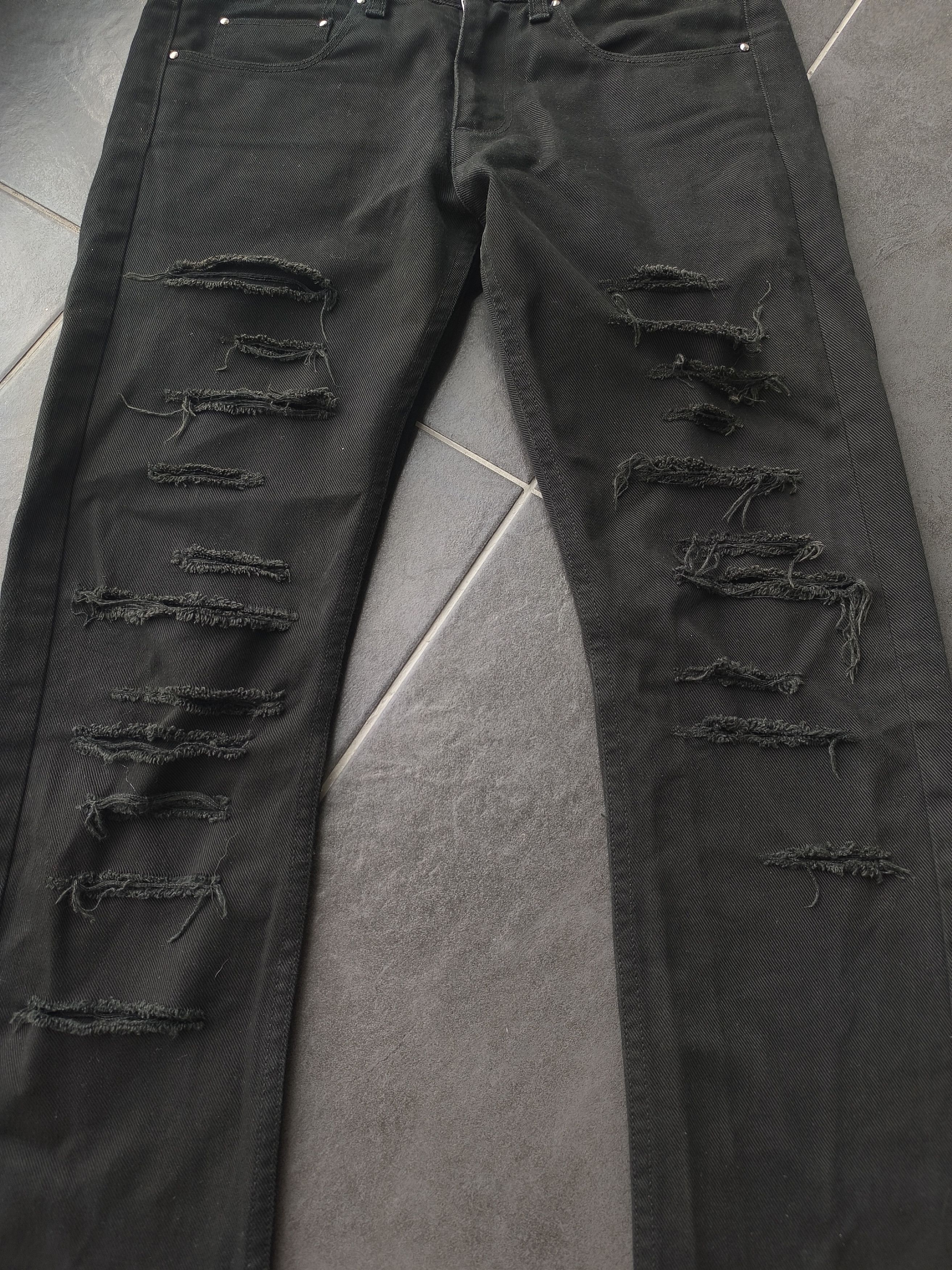 Japanese Brand × United Arrows × monkey time RIPPED MONKEY TIME JEANS Size US 32 / EU 48 - 4 Thumbnail