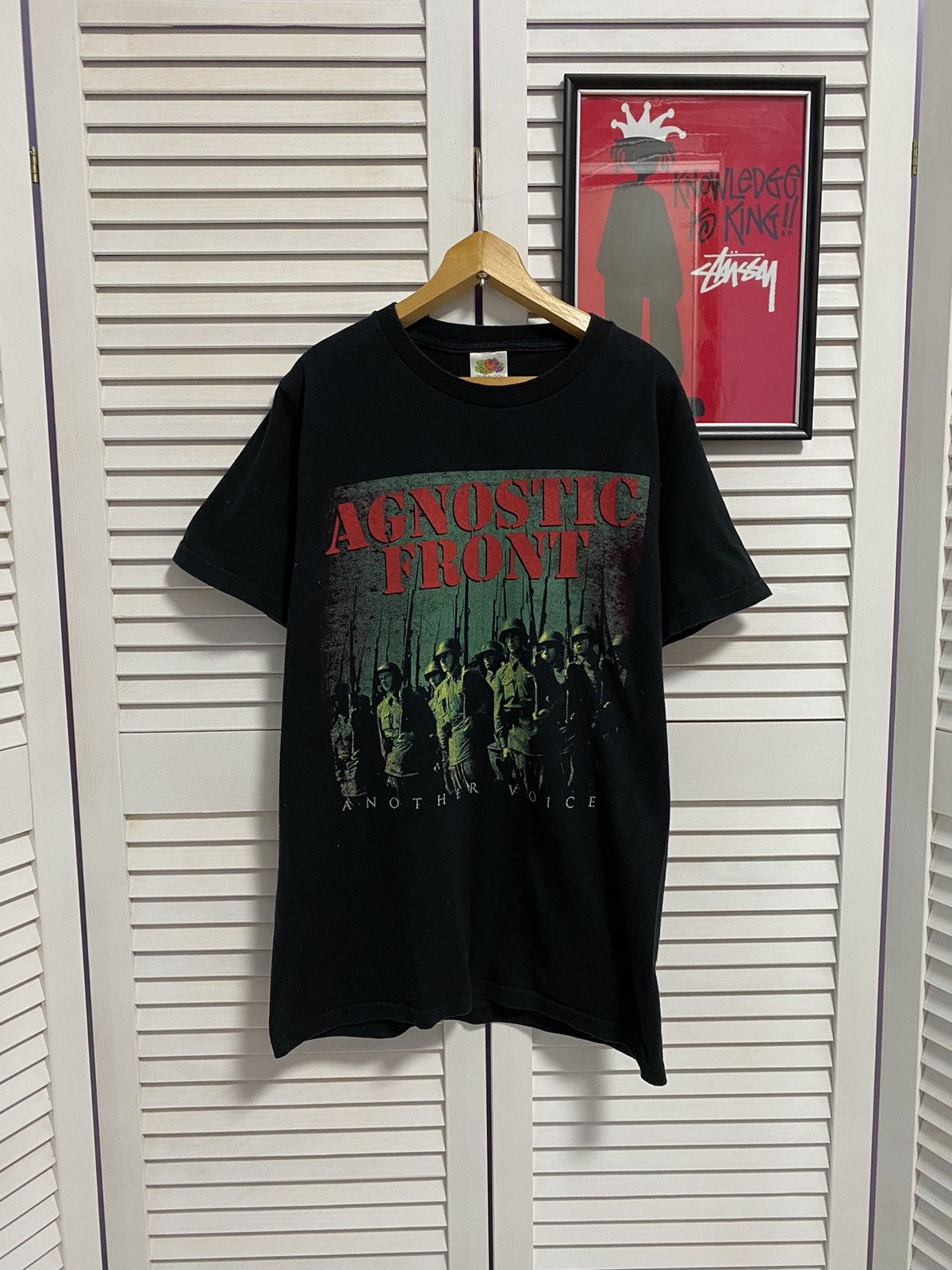 Band Tees Vintage T-Shirt Rock Agnostic Front Tour 2005 Voice Band Tee Size US S / EU 44-46 / 1 - 1 Thumbnail