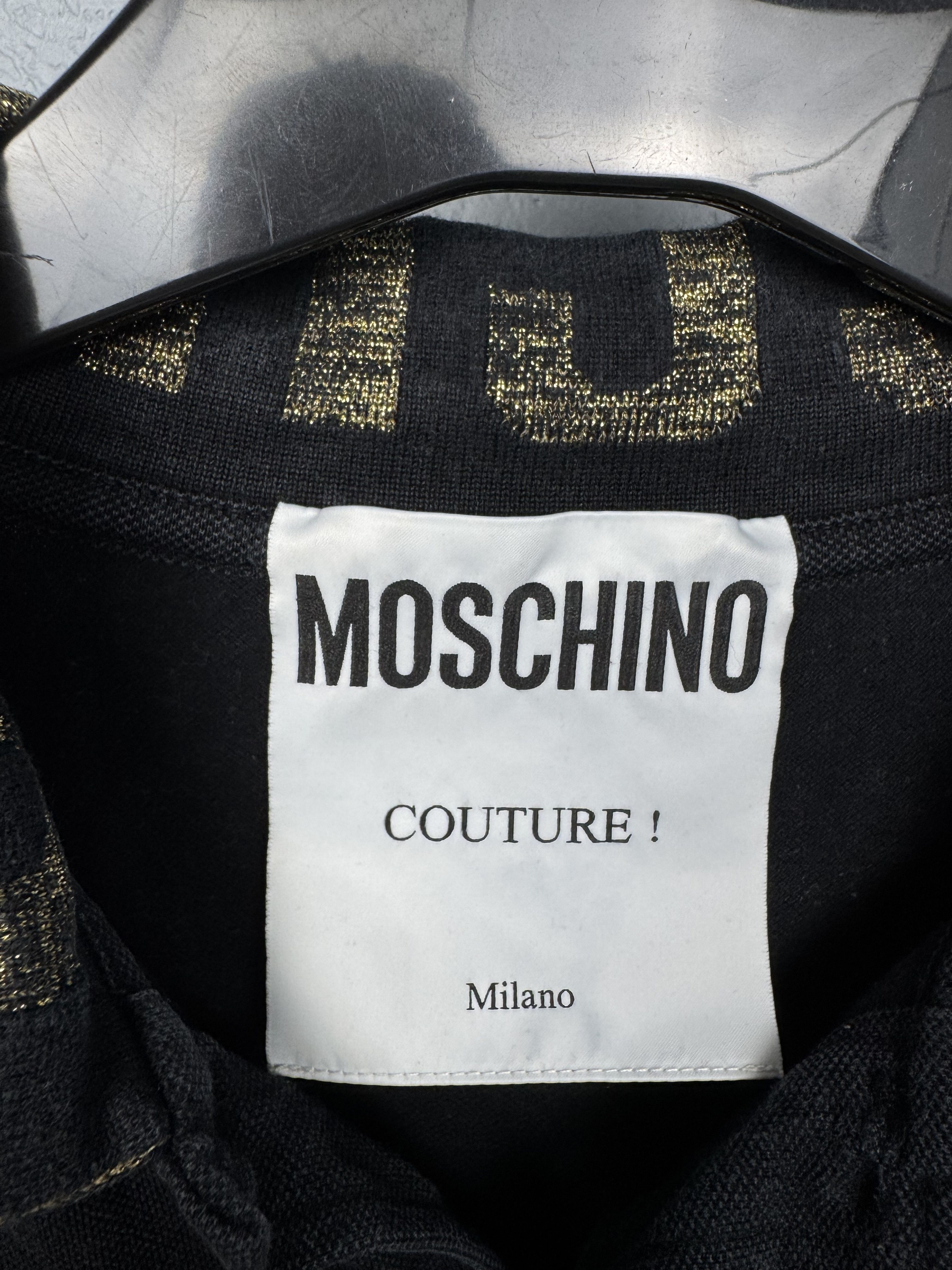 Moschino Moschino Couture Vintage Mens Polo Shirt Size US M / EU 48-50 / 2 - 3 Thumbnail