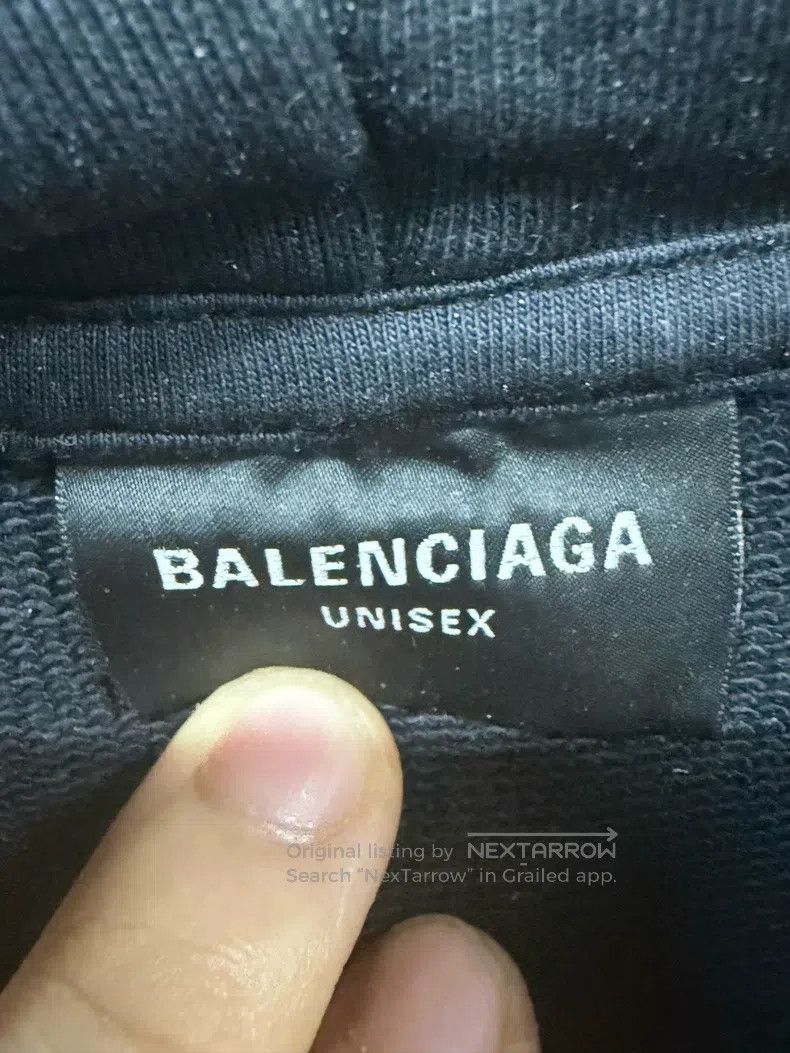 Balenciaga Balenciaga Logo Letter Pattern Printed Crew Neck Short Sle Size US S / EU 44-46 / 1 - 2 Thumbnail