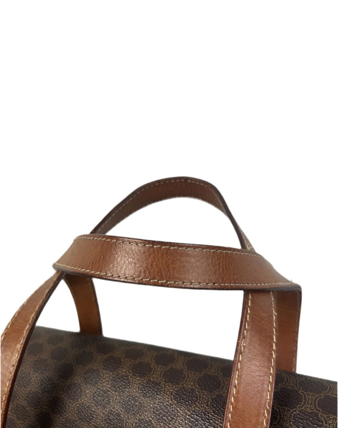 Celine Celine Macadam Leather Shoulder Bag Size ONE SIZE - 2 Thumbnail