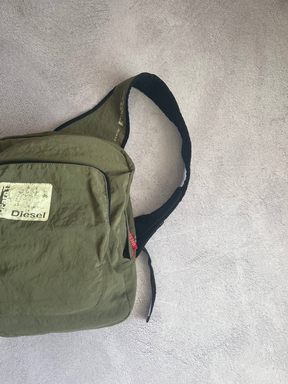 Japanese Brand Diesel faded vintage distressed sling bag Size ONE SIZE - 2 Thumbnail