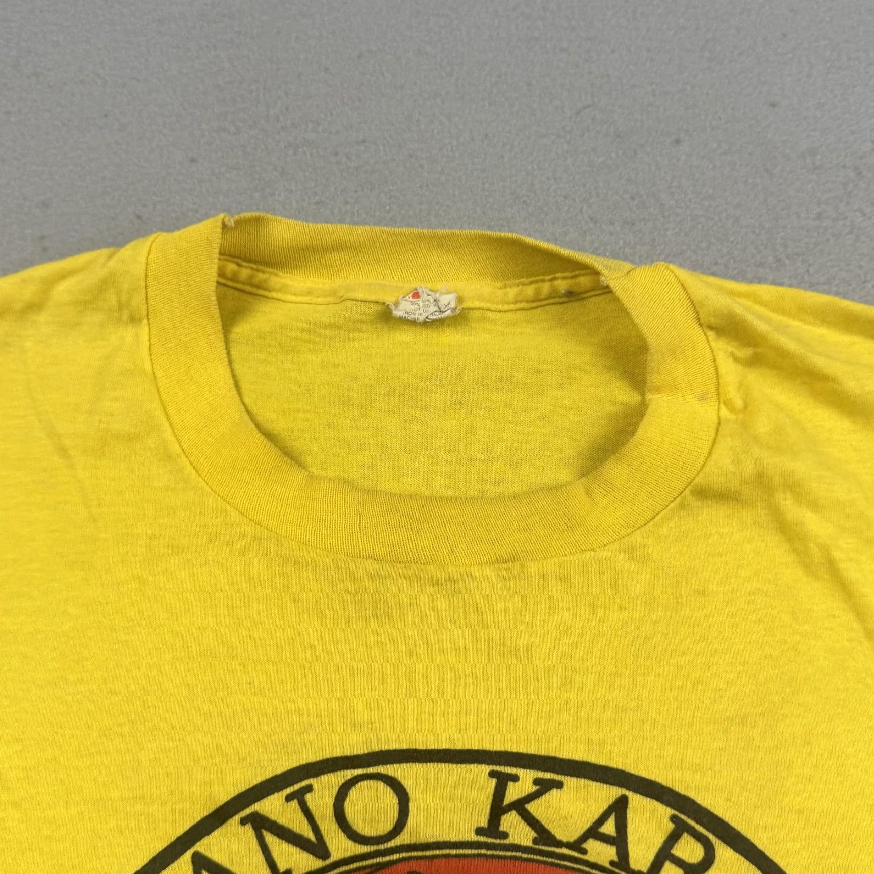 Other VINTAGE Sanano Karate Club T-Shirt Mens Large Yellow Graphic 80s Rapid City SD Size US L / EU 52-54 / 3 - 5 Thumbnail