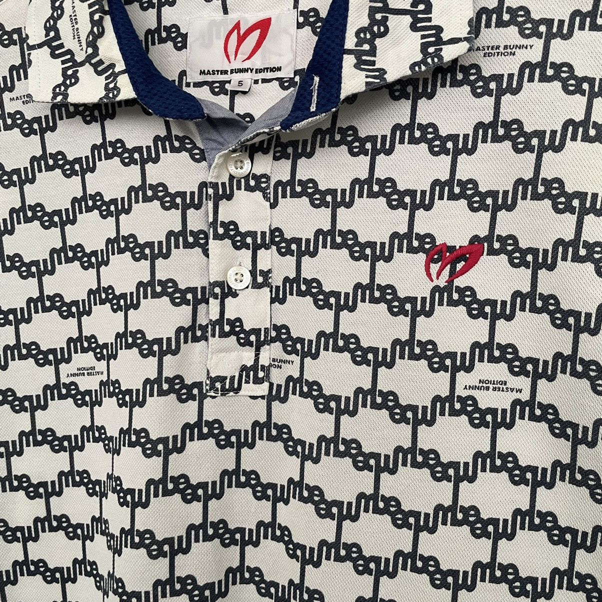 Beauty Beast × If Six Was Nine × Japanese Brand Master Bunny Edition AOP Monogram Polo Shirt Made in Japan Size US M / EU 48-50 / 2 - 2 Thumbnail