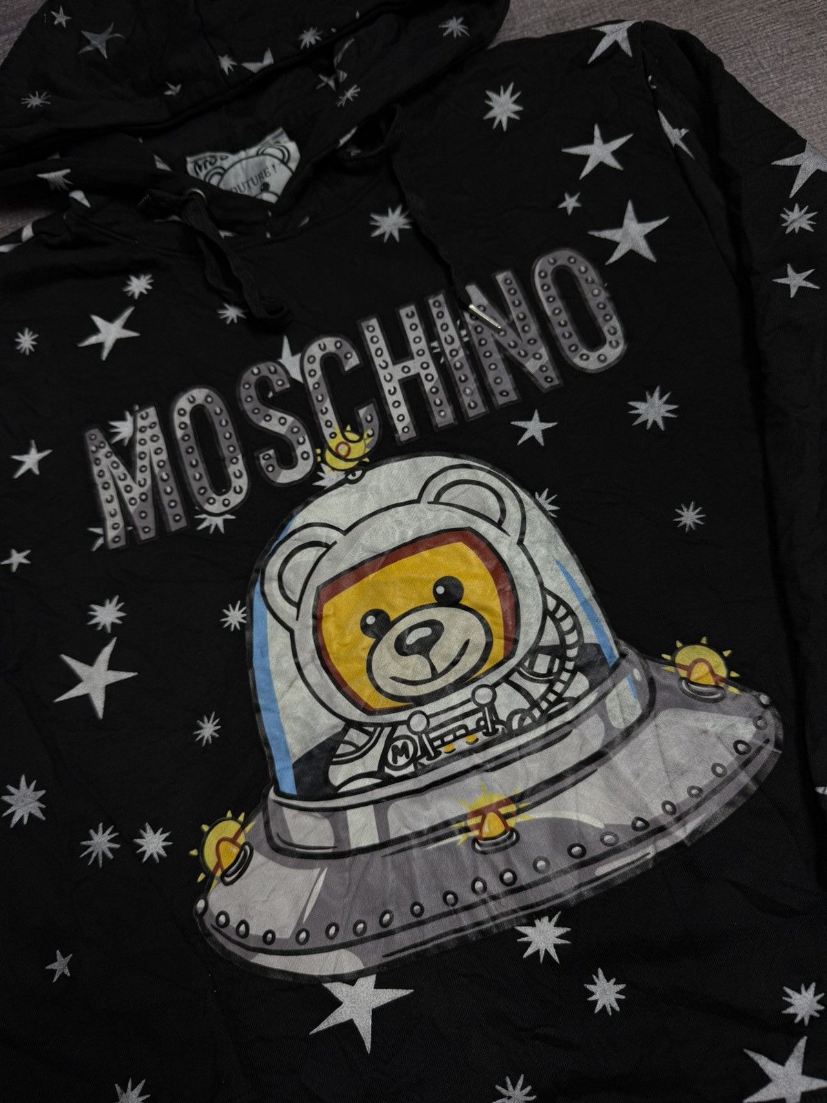 Moschino MOSCHINO CONTURE MEANE HOODIE Size US M / EU 48-50 / 2 - 2 Thumbnail