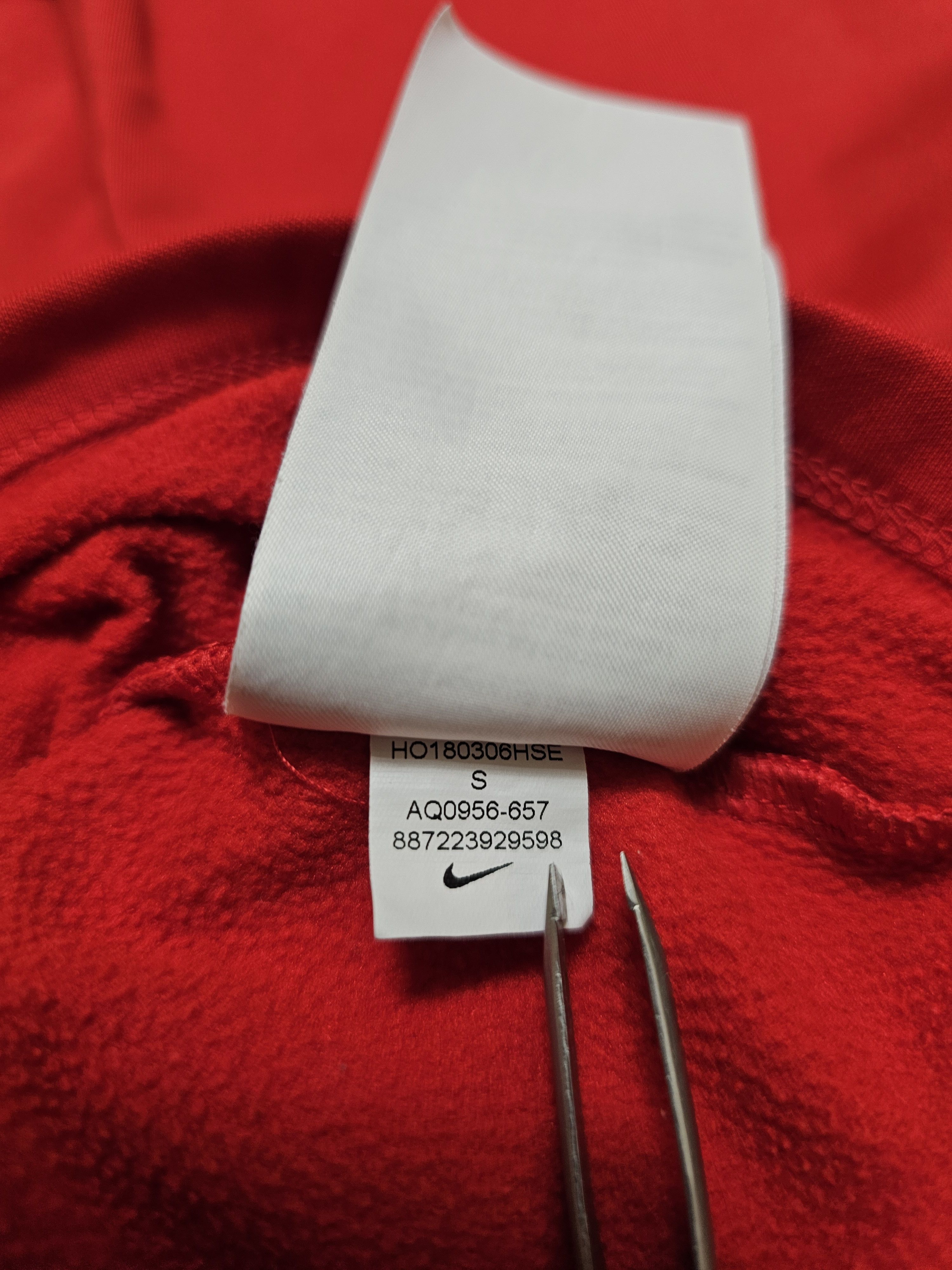 All Sport × Nike PSG PARIS SAINT-GERMAIN 2018 FOOTBALL SOCCER JACKET 1/4 ZIP Size US S / EU 44-46 / 1 - 8 Thumbnail