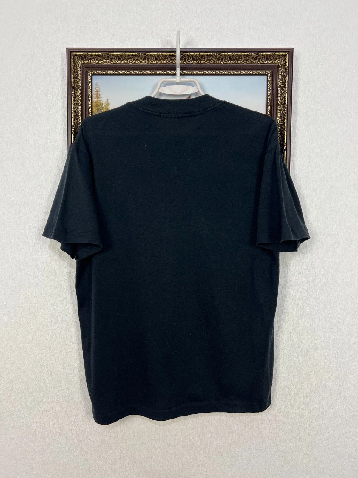 Vintage Vintage 90's Kansas City Chiefs Shirt Black Over Print Tee Size US M / EU 48-50 / 2 - 6 Thumbnail