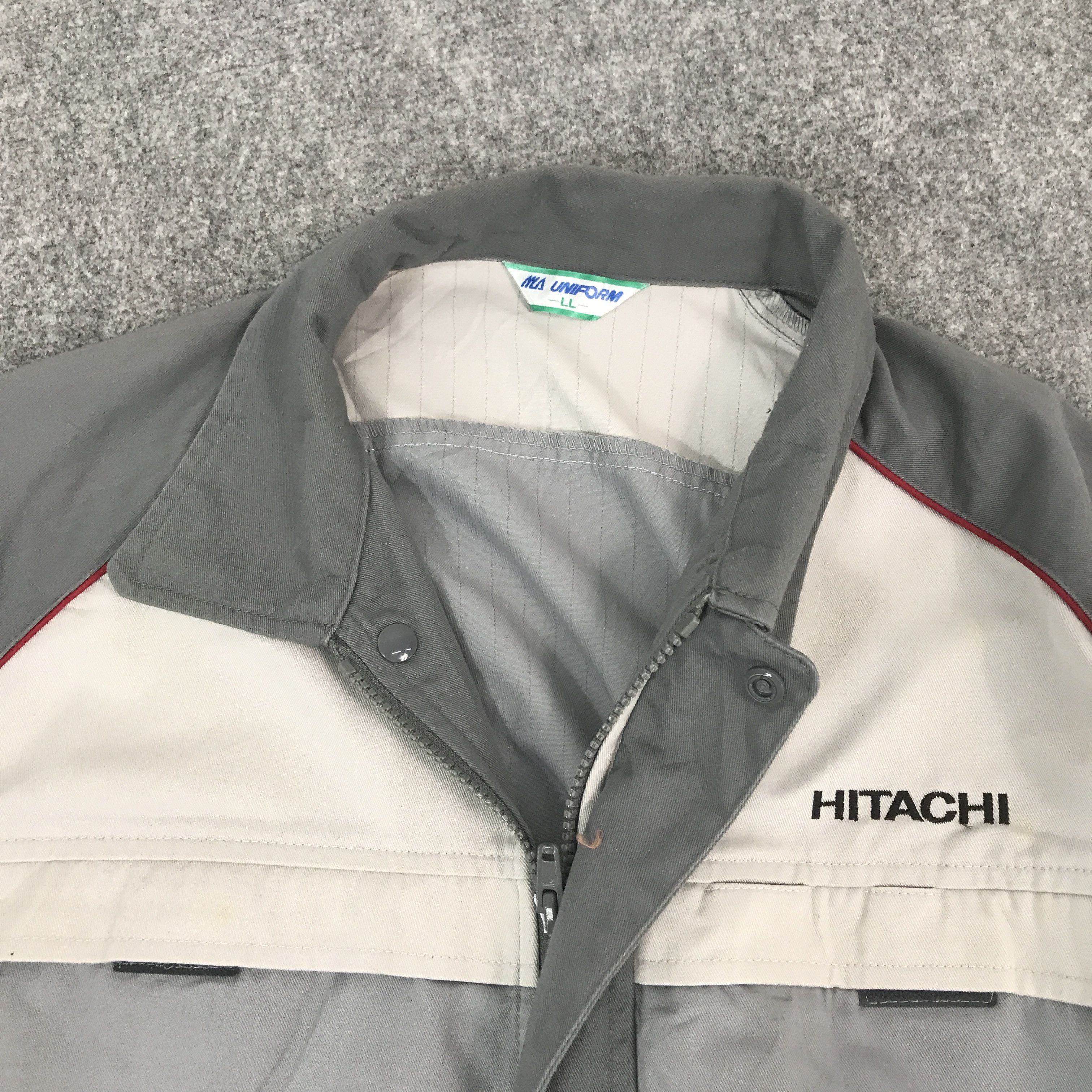 Japanese Brand Hitachi Worker Uniform Jacket Size US L / EU 52-54 / 3 - 8 Thumbnail