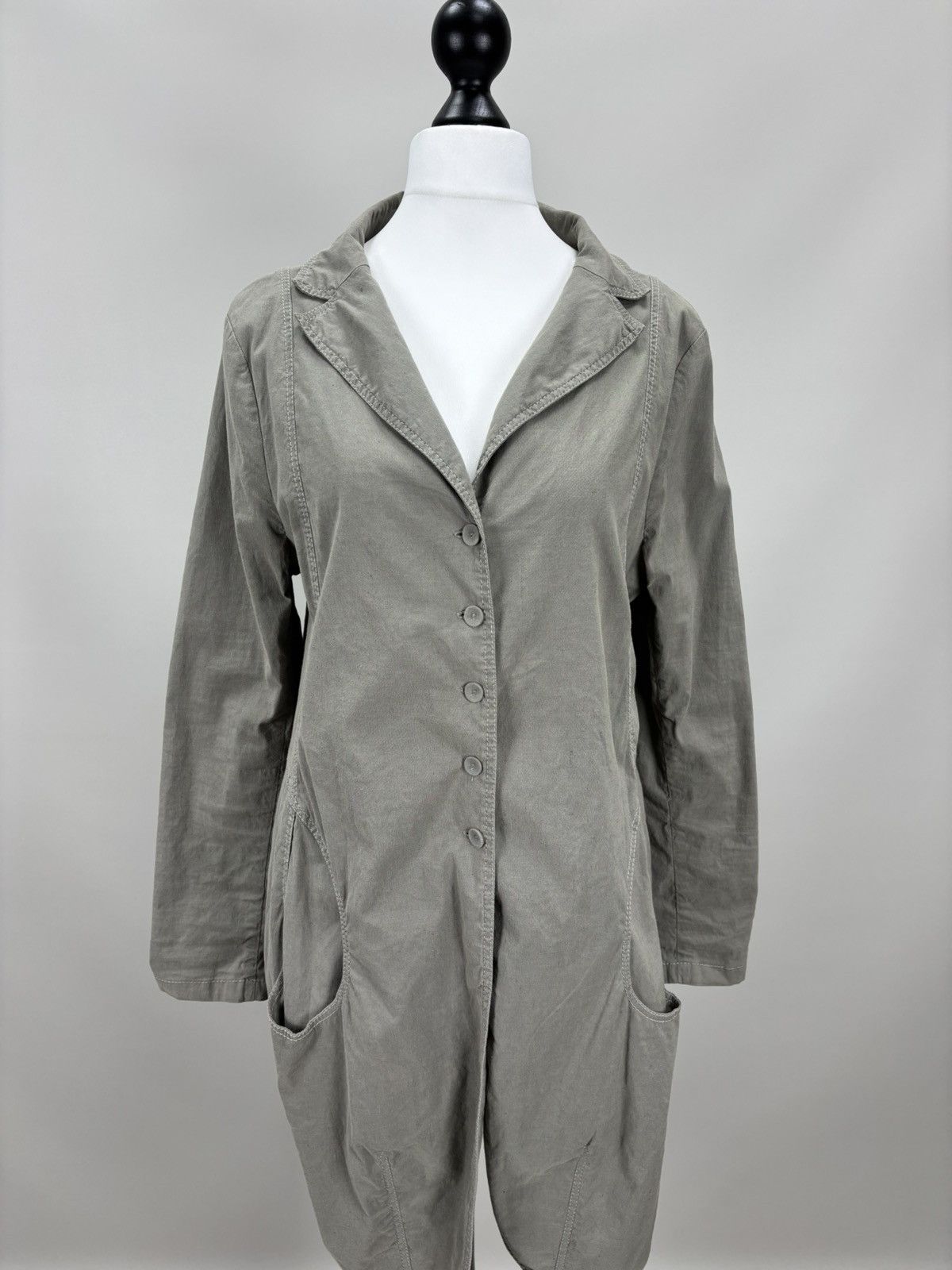 Annette Gortz Womens jacket Annette Gortz Size 46 Color Gray Size L / US 10 / IT 46 - 2 Thumbnail