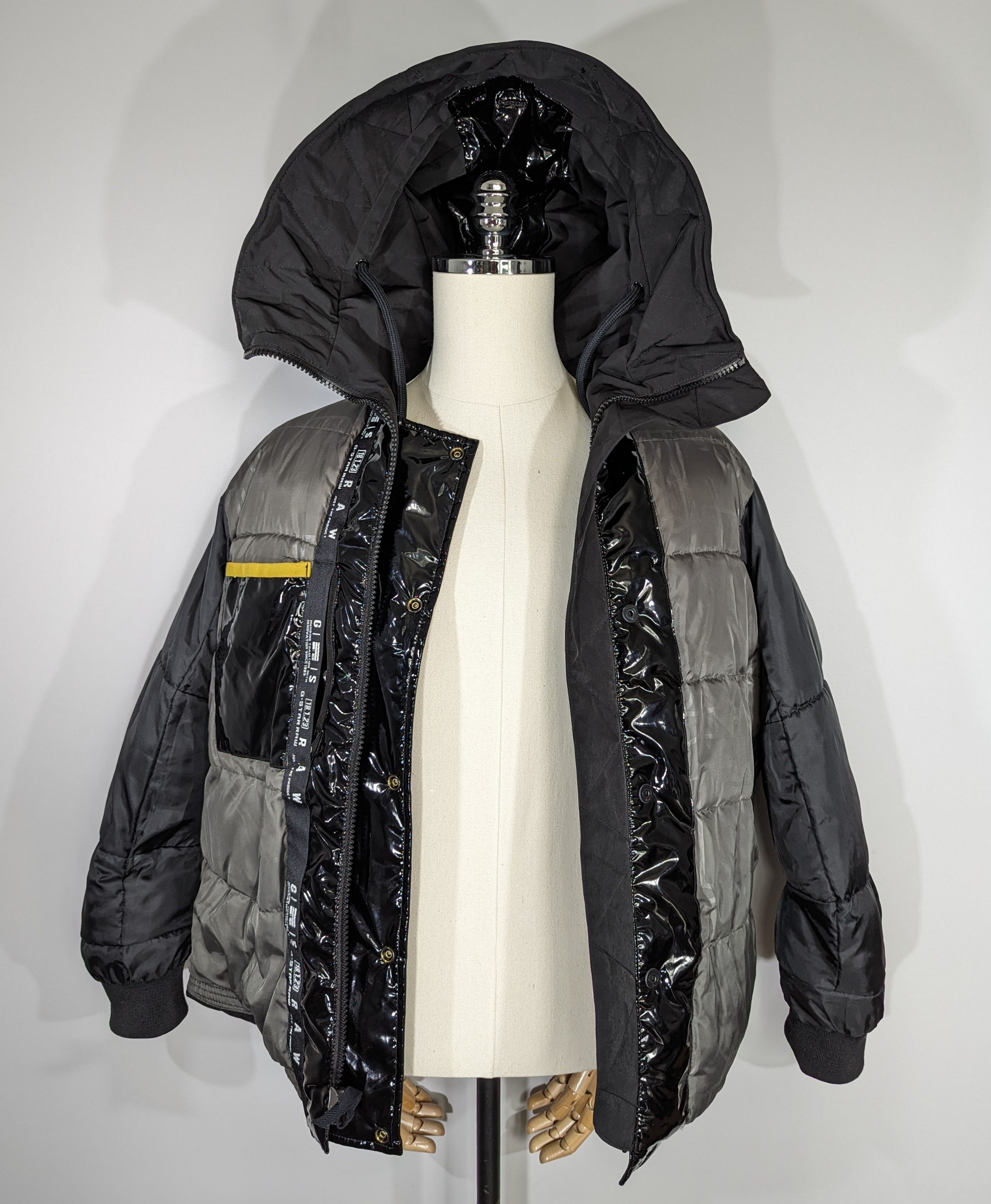 G-Star G-Star Raw Tech Padded Hooded Mid Women's Jacket Size M Size M / US 6-8 / IT 42-44 - 18 Thumbnail