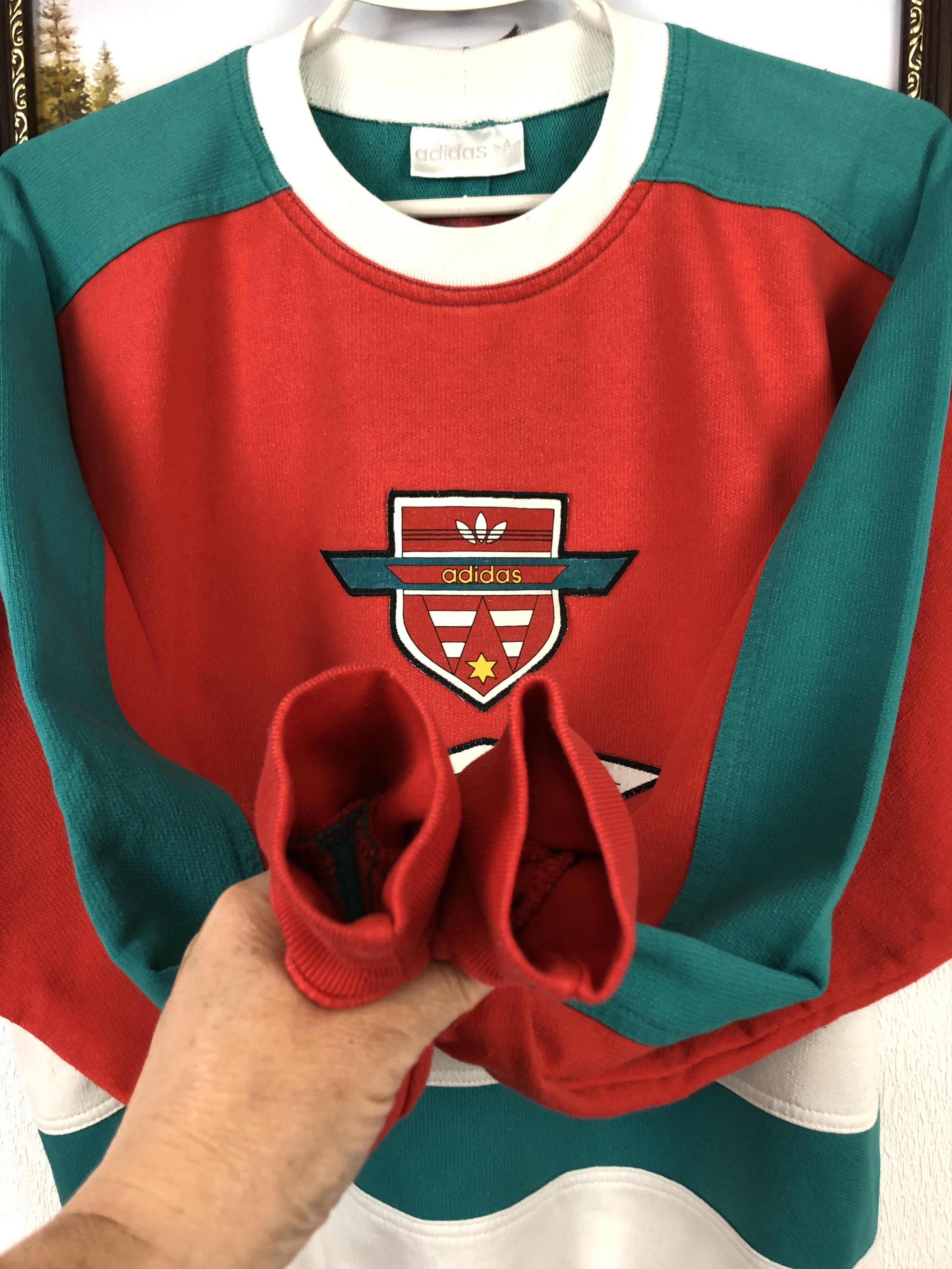 Adidas Vintage 90's Adidas Sport Collection Sweatshirt Rare Hype Size US M / EU 48-50 / 2 - 6 Thumbnail