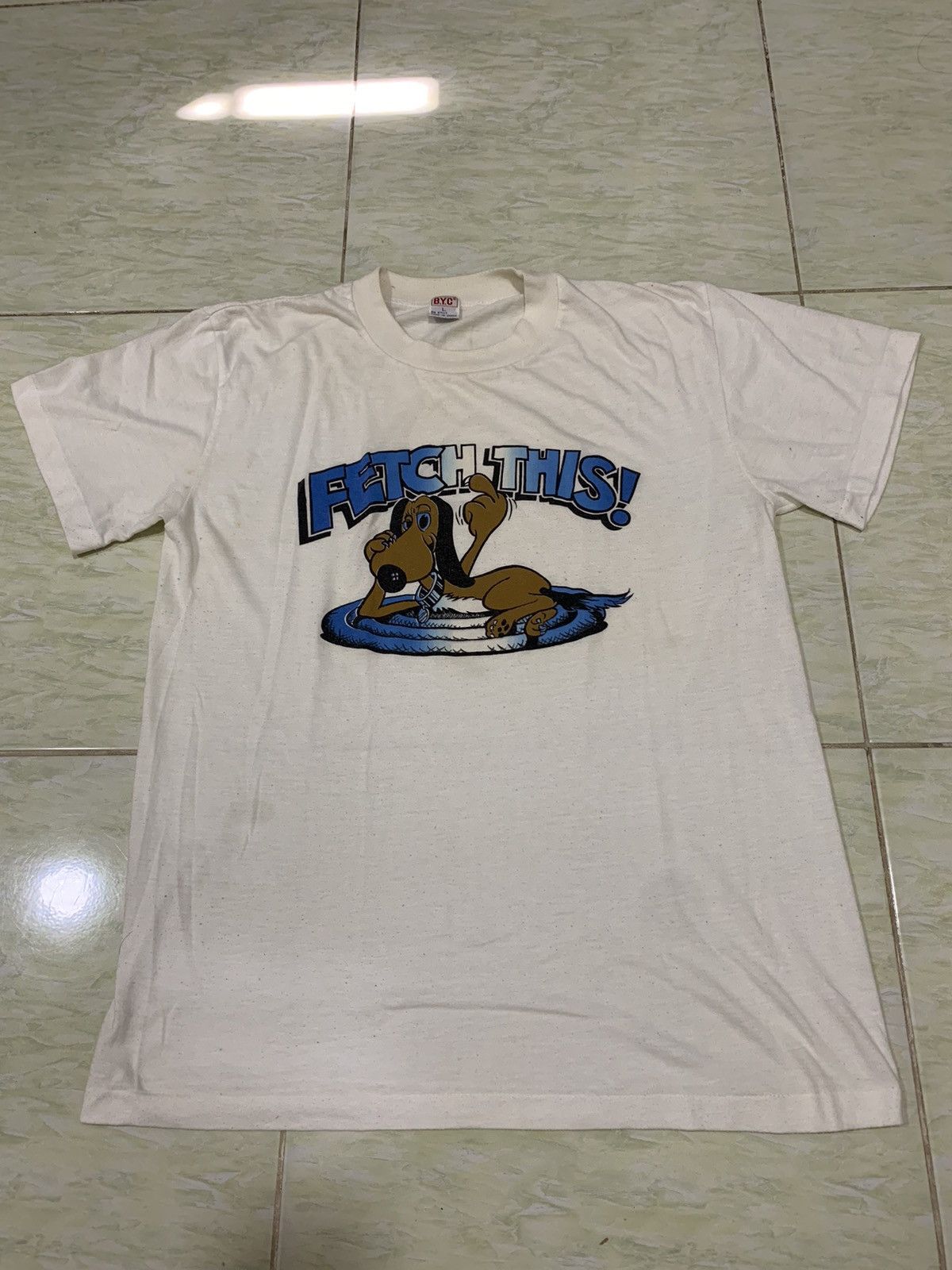 Vintage Vintage Humor Tee Made In Korea Size US L / EU 52-54 / 3 - 5 Thumbnail