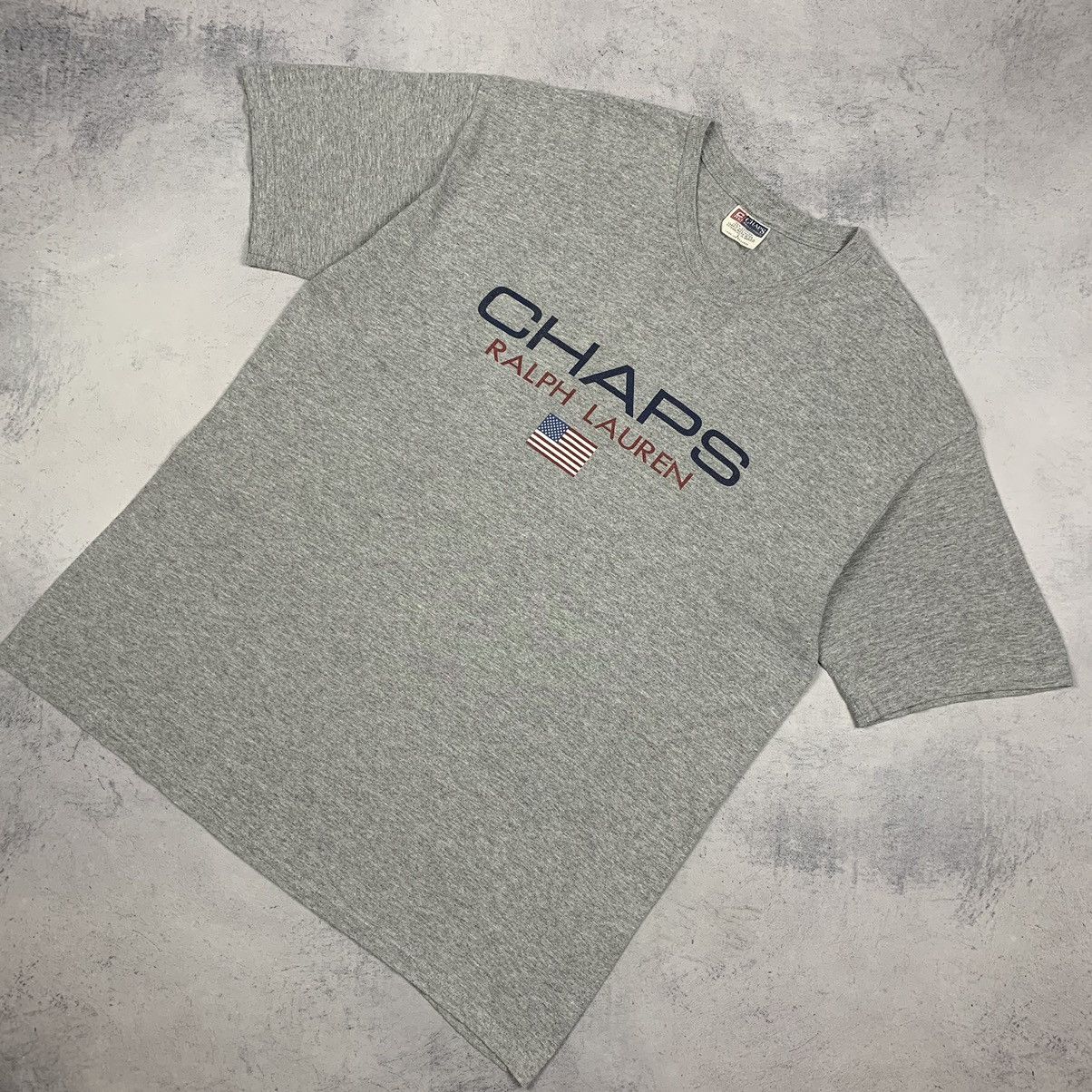 Chaps Ralph Lauren Vintage Chaps Ralph Lauren T-Shirt Made in USA Tee 1990’s Size US L / EU 52-54 / 3 - 1 Thumbnail