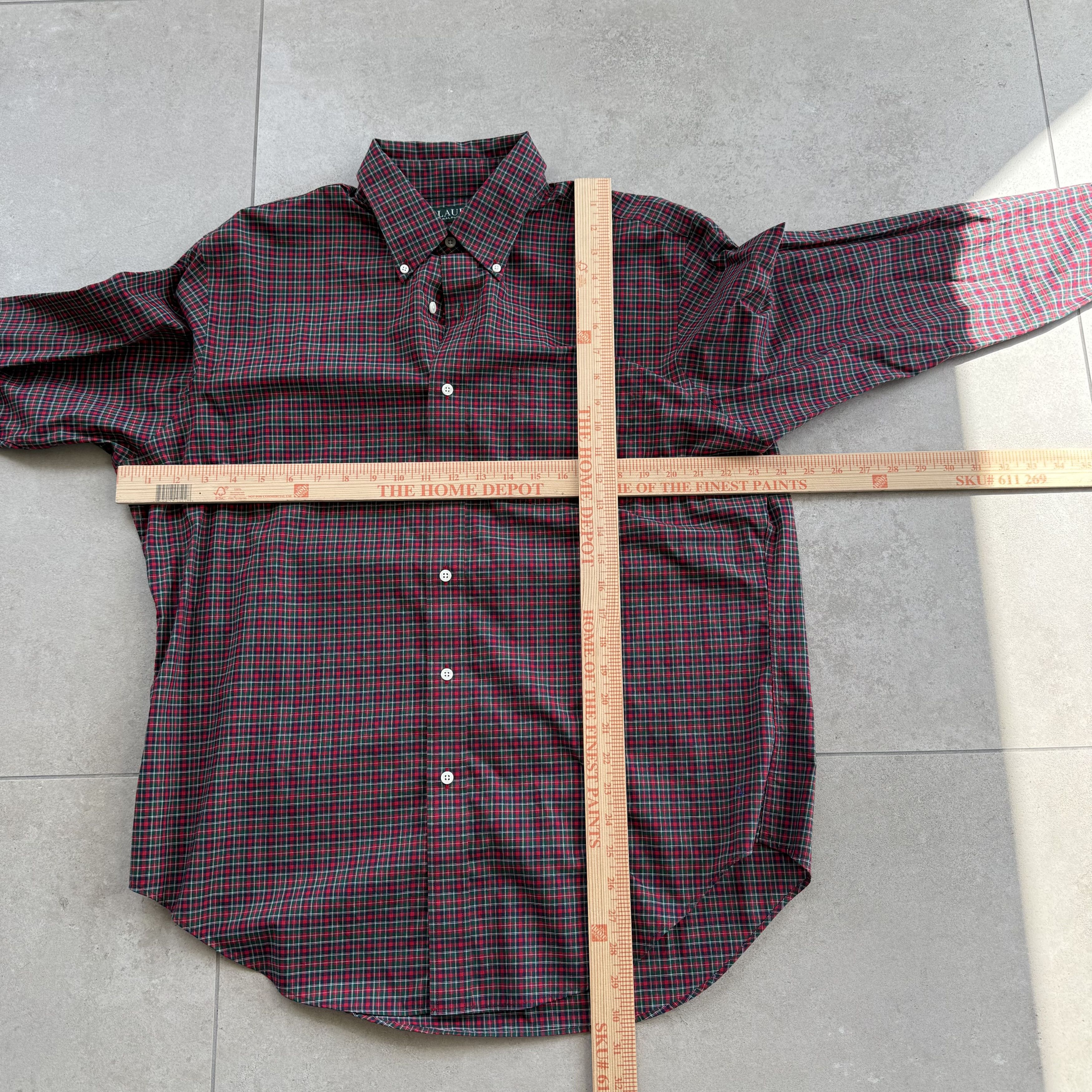 Lauren Ralph Lauren Lauren Ralph Lauren Plaid Button Down Shirt Size US XL / EU 56 / 4 - 5 Thumbnail