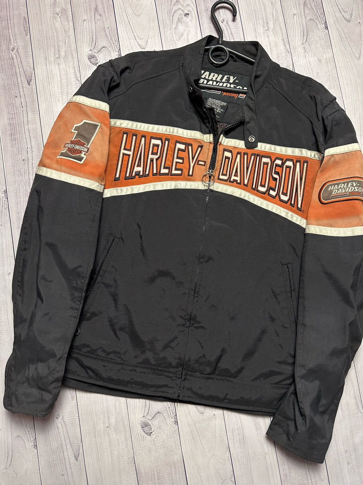 Vintage Harley Davison vintage racing jacket Size L Size US L / EU 52-54 / 3 - 3 Thumbnail