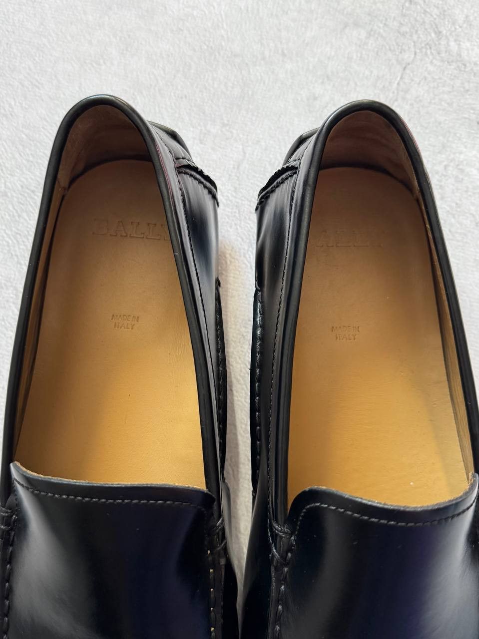 Bally Bally Walton Leather Drivers Black Loafers Men's Shoes Size US 12 / EU 45 - 7 Thumbnail