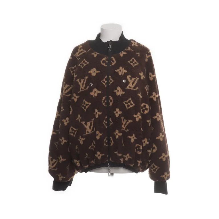 Louis Vuitton 2000’s Reversible Cacoon Monogram Fleece Jacket Size US L / EU 52-54 / 3 - 1 Thumbnail