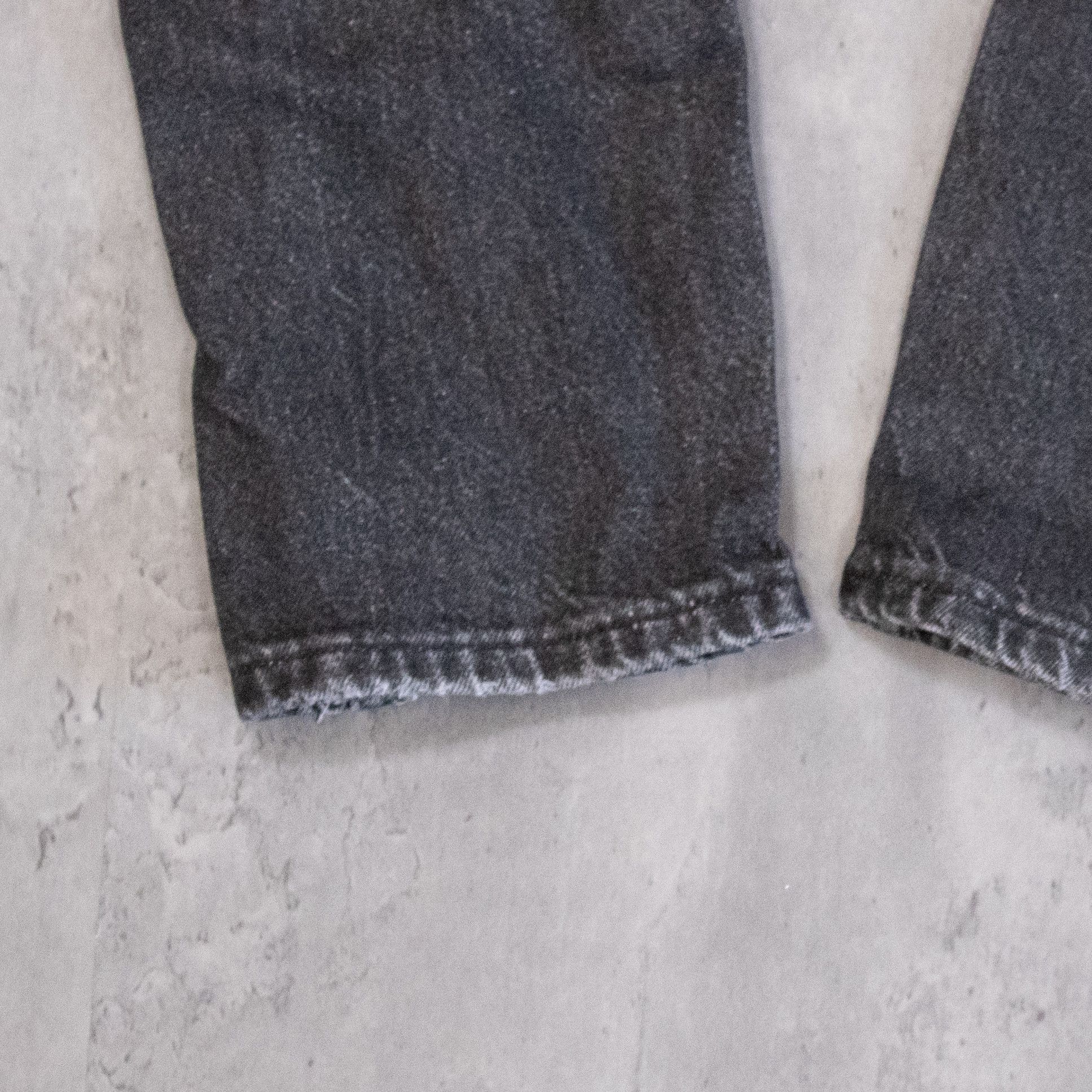 Rustler × Vintage Y2K 2000’s Rustler Faded Black Straight Legged Denim Pants Size US 35 - 14 Thumbnail