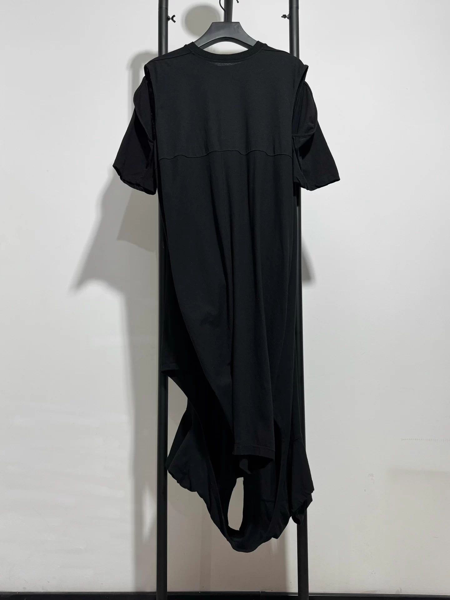 Rick Owens RO Irregular Short Sleeve Tee M Size US M / EU 48-50 / 2 - 1 Thumbnail