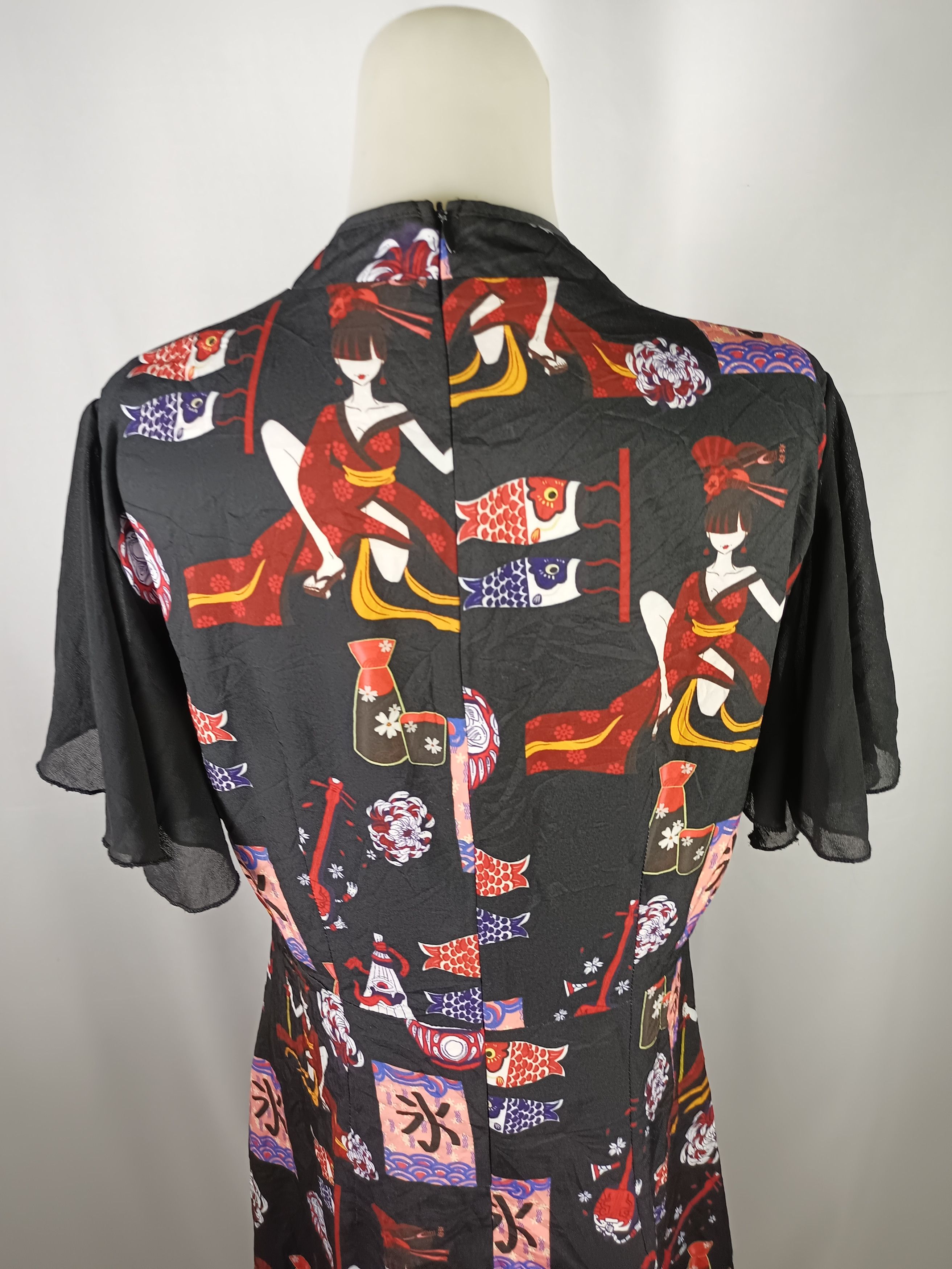 Japanese Brand ZEALIVE Japan Dress Size XXL / US 16-18 / IT 52-54 - 21 Thumbnail