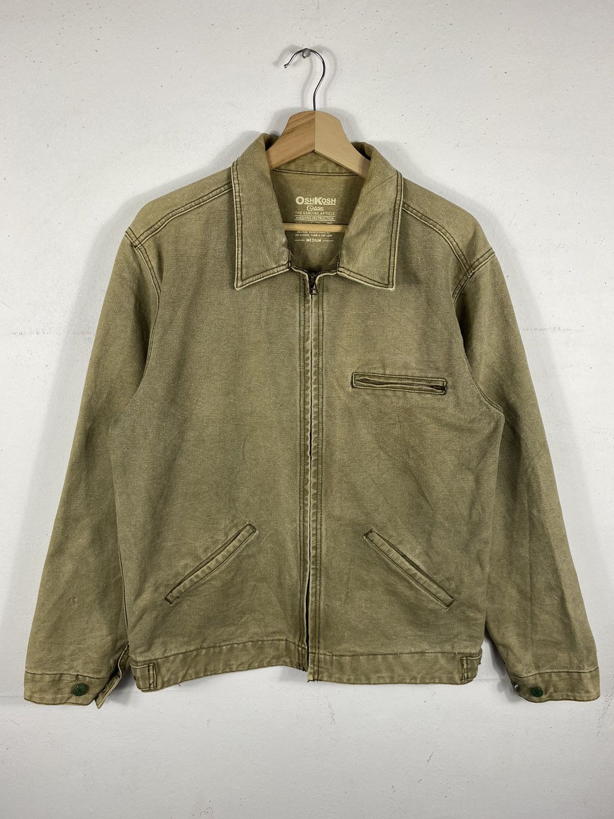 Oshkosh OshKosh Classic Detroit Denim Jacket Size US M / EU 48-50 / 2 - 1 Thumbnail