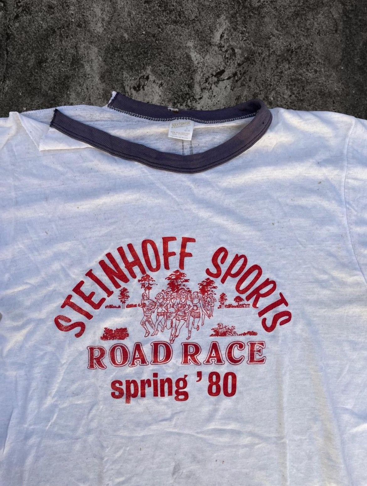 Vintage TWO FOLD 1980S THRASHED STEINHOFF TEE Size US M / EU 48-50 / 2 - 2 Thumbnail