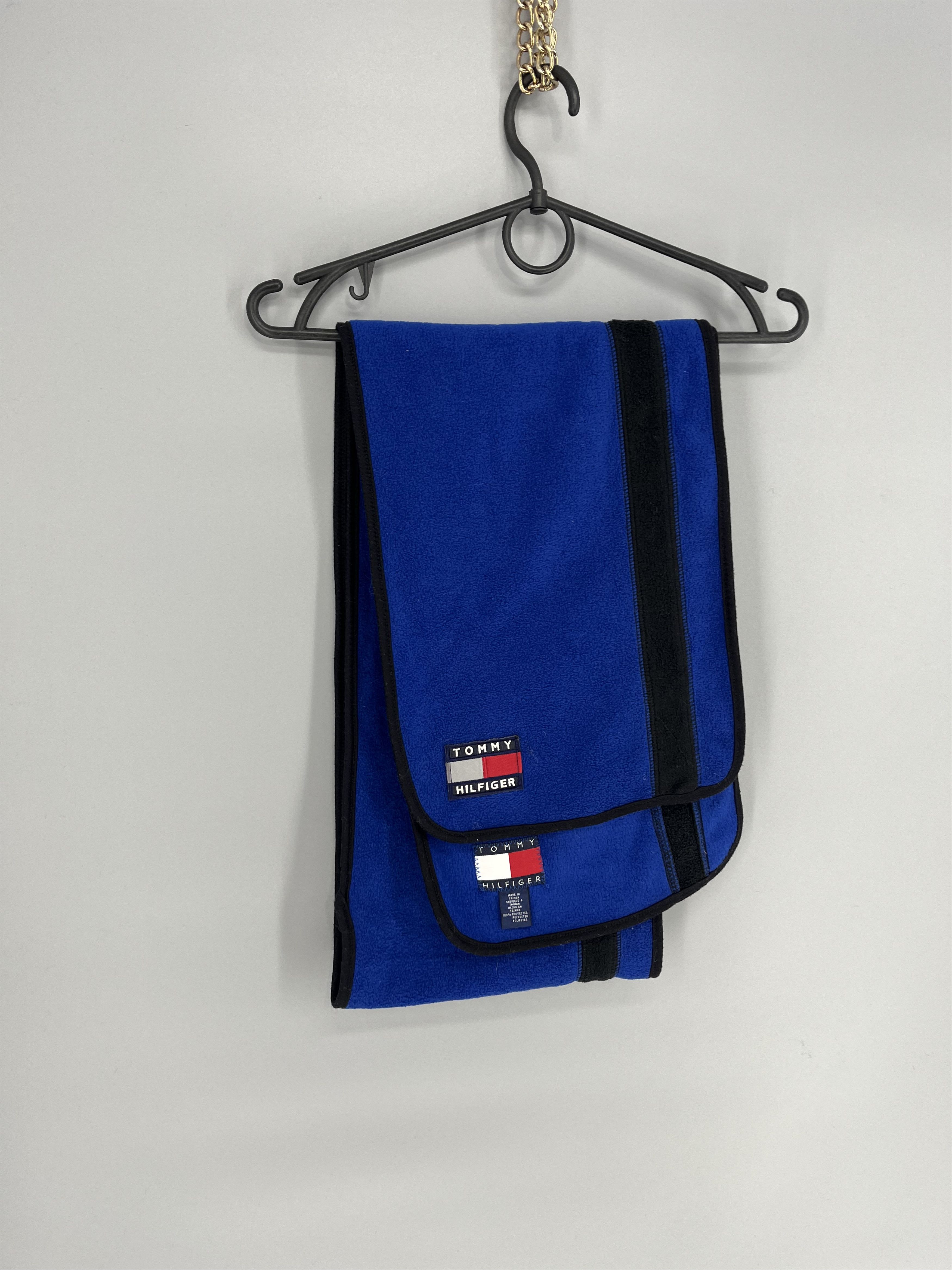Tommy Hilfiger Vintage 90s Tommy Hilfiger fleece scarf Streetwear Style Size ONE SIZE - 2 Thumbnail