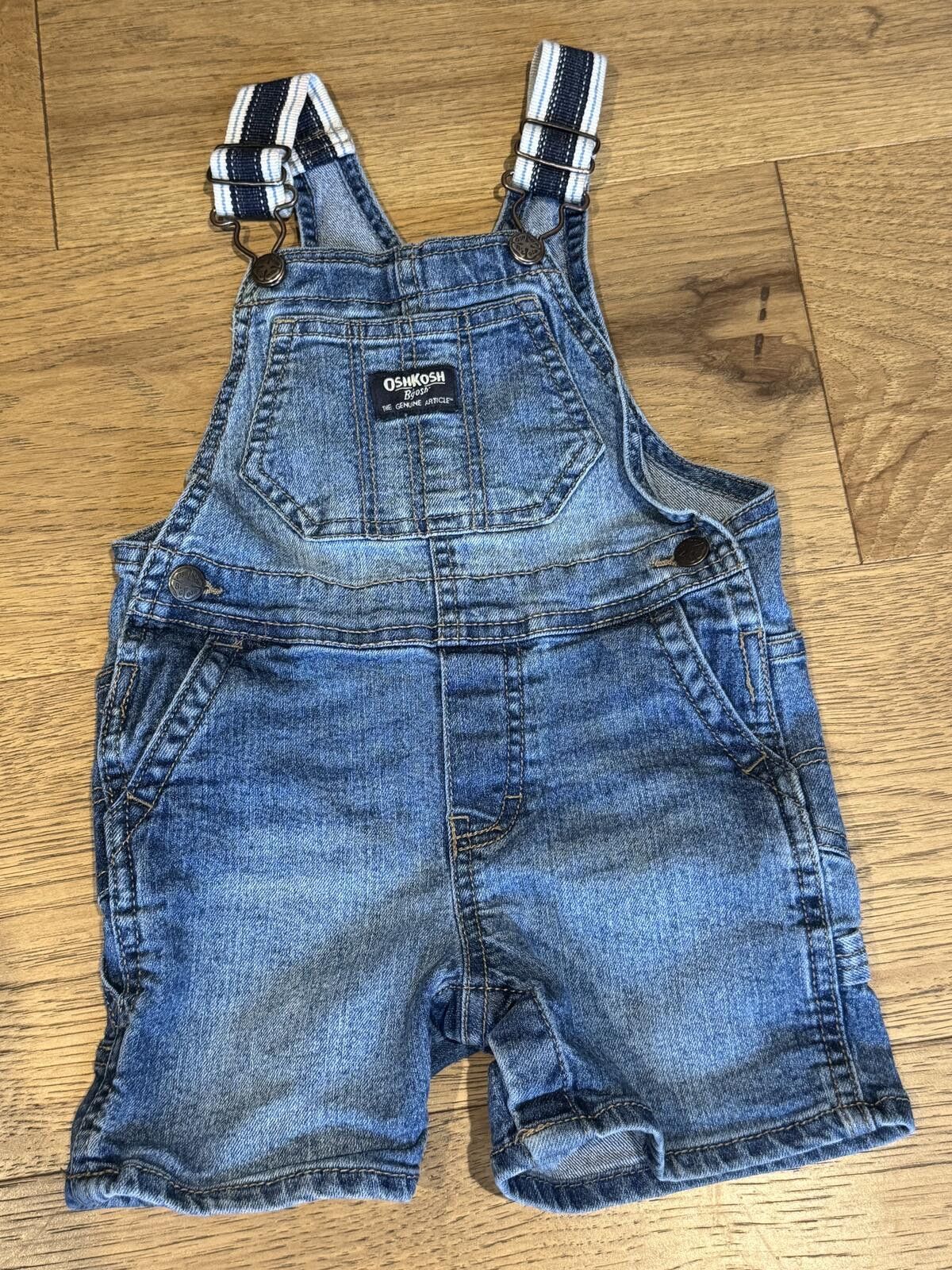 Other OshKosh B'gosh Denim Short Overalls for Kids Size ONE SIZE - 2 Thumbnail