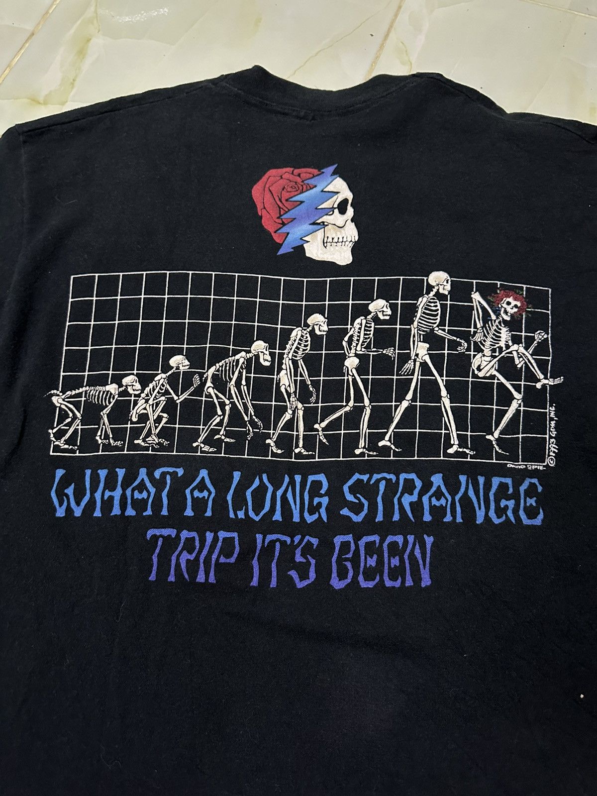 Band Tees × Grateful Dead × Liquid Blue Vtg 1993 Gem, Grateful Dead Liguid Blue David Opil Print Tee Size US L / EU 52-54 / 3 - 10 Thumbnail