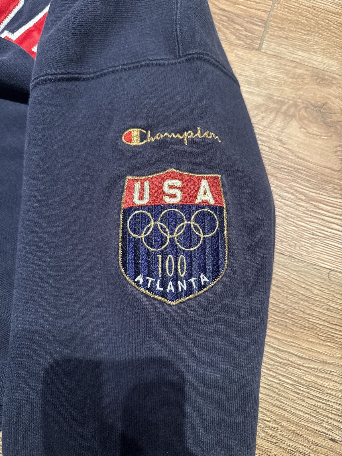 Champion Vintage Champion USA Sweatshirt Size US L / EU 52-54 / 3 - 2 Thumbnail