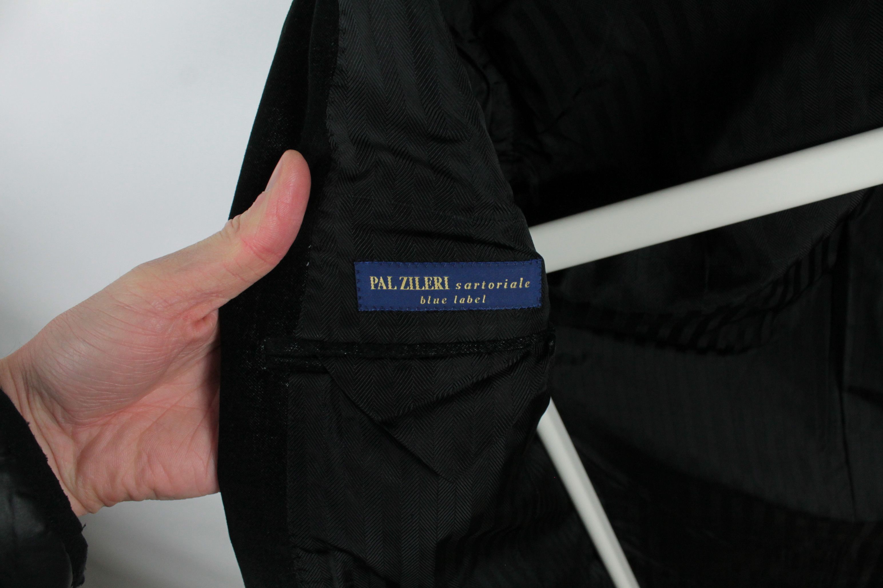 Pal Zileri Pal Zileri Sartoriale Blue Label Black Sport Coat Size 40R - 9 Thumbnail