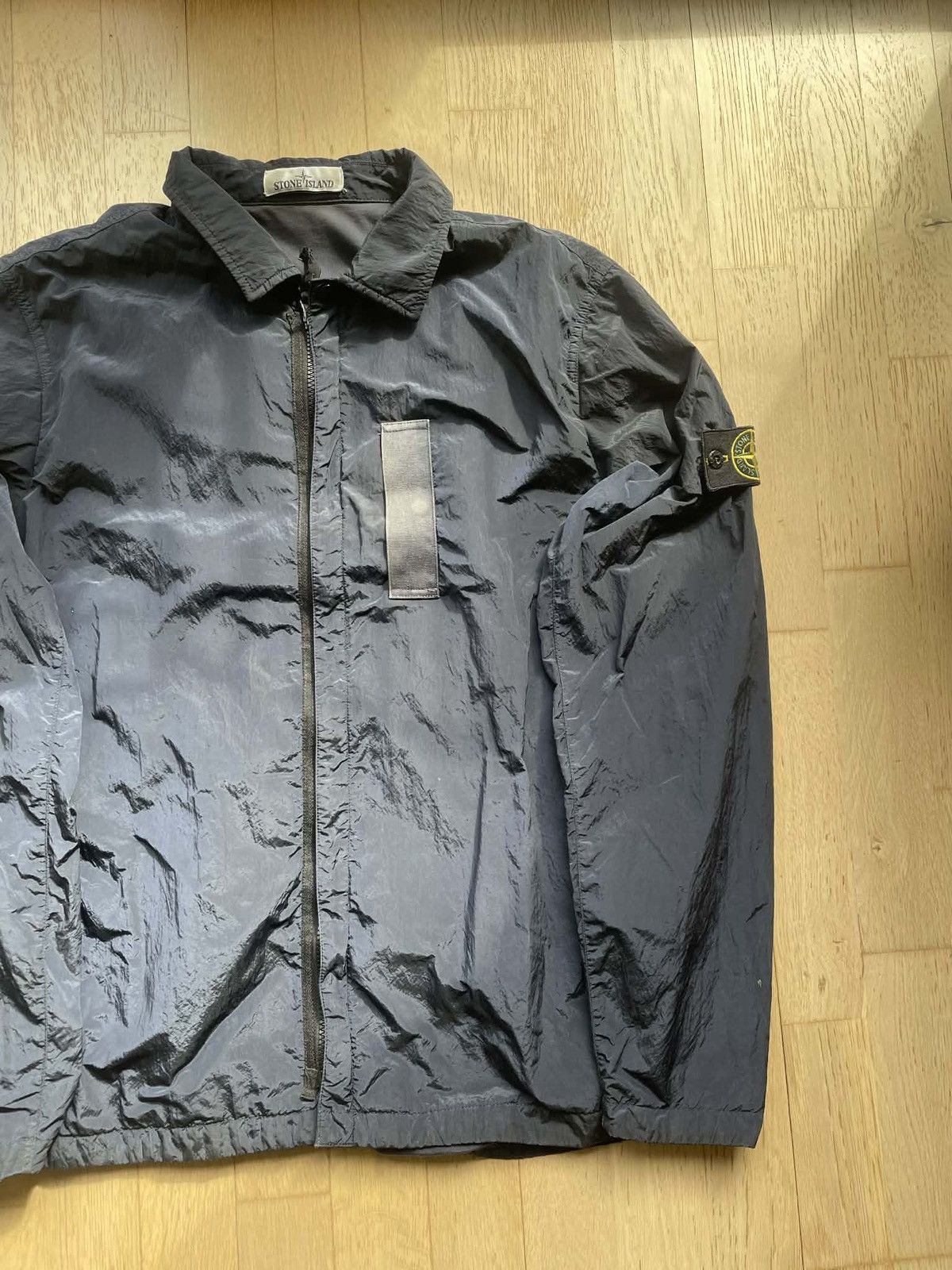 Stone Island Stone island jacket / overshirt nylon with patch LAST DROP Size US L / EU 52-54 / 3 - 4 Thumbnail