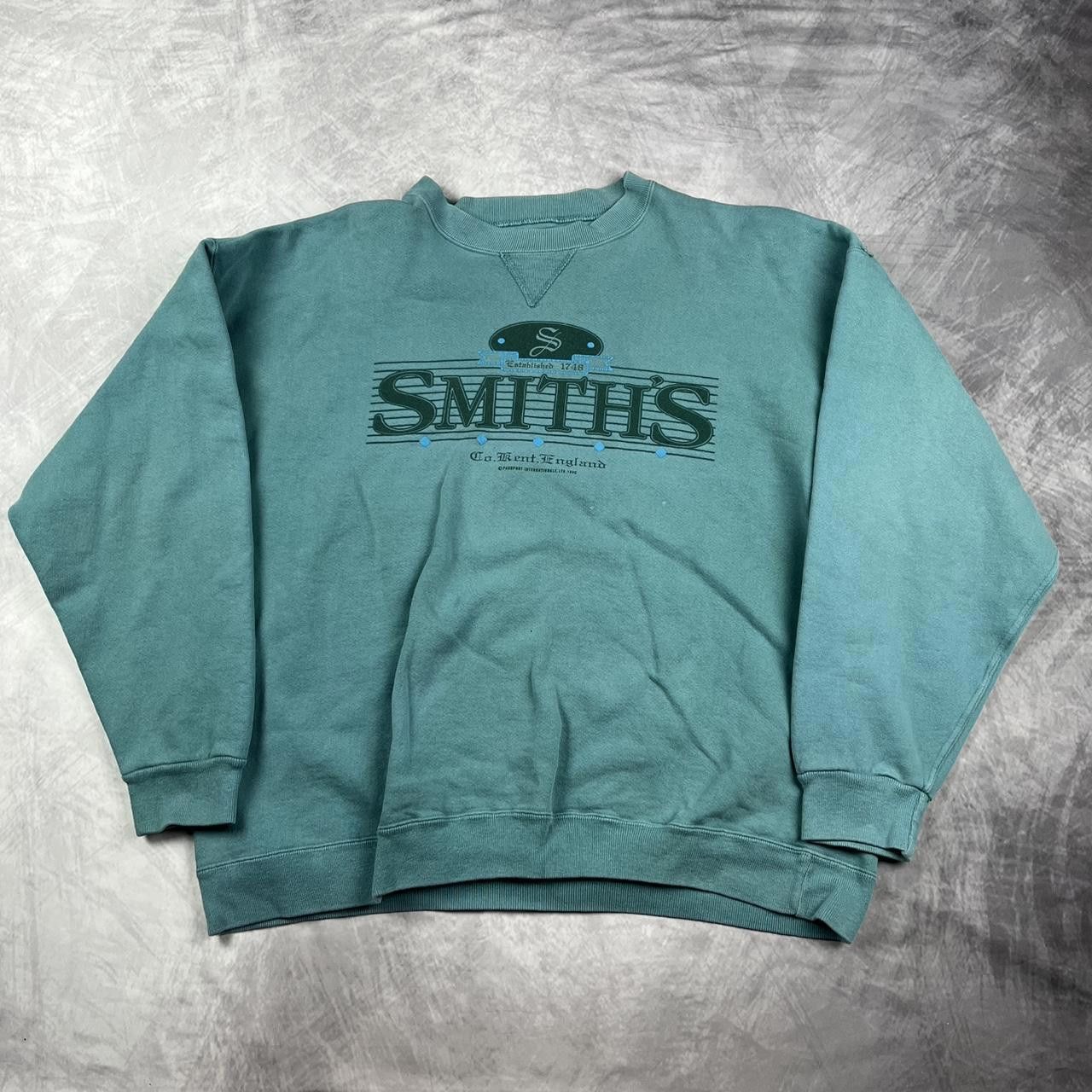 Designer Vintage 90’s earth tone pullover Size US XL / EU 56 / 4 - 1 Thumbnail